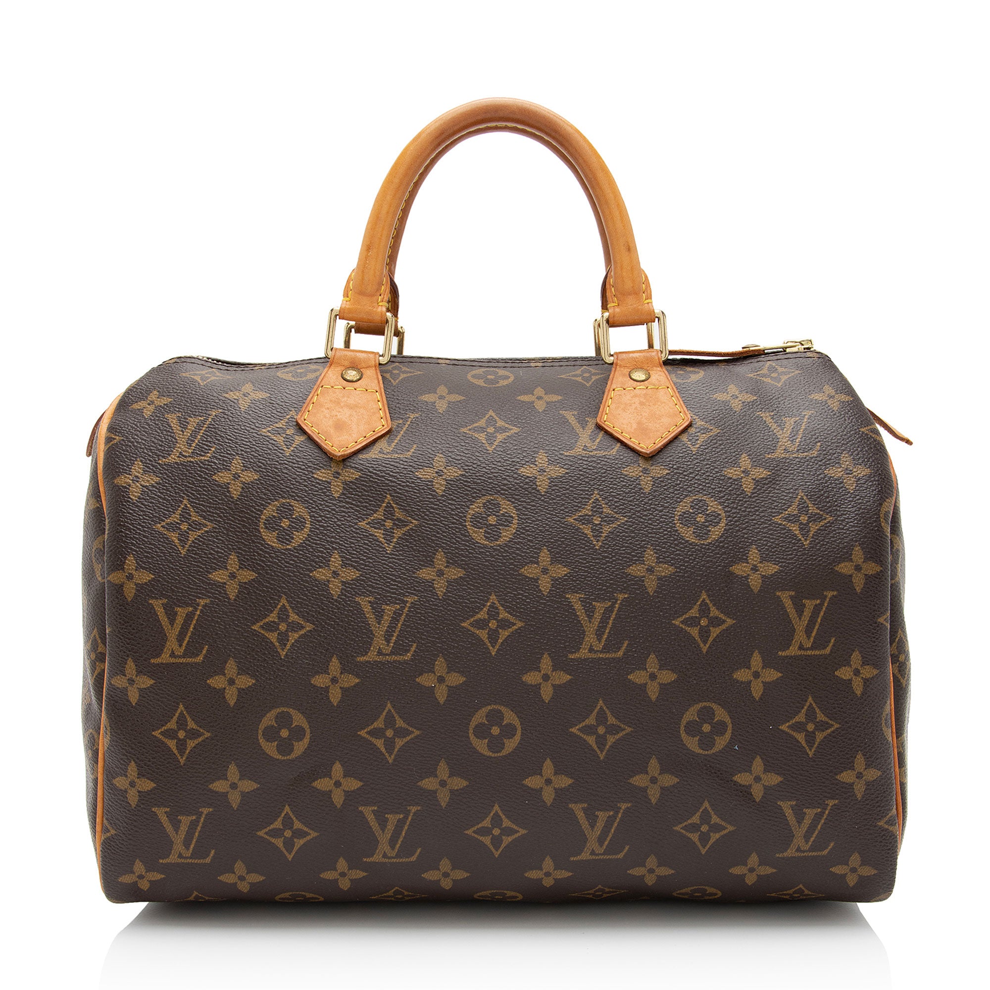 Louis Vuitton Monogram Canvas Speedy 30 Satchel (SHF-JxW6kN)