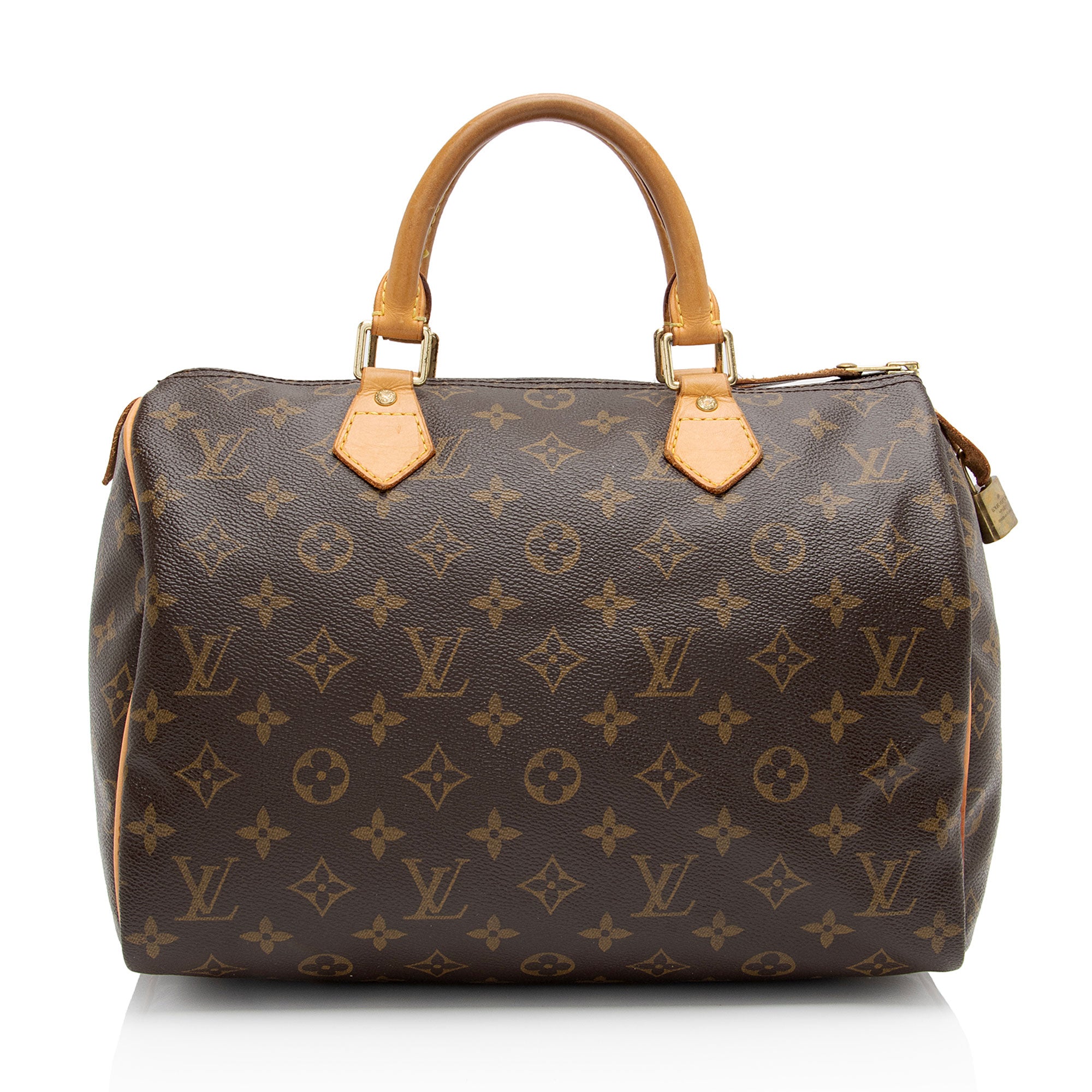 Louis Vuitton Monogram Canvas Speedy 30 Satchel (SHF-0xkjXO)