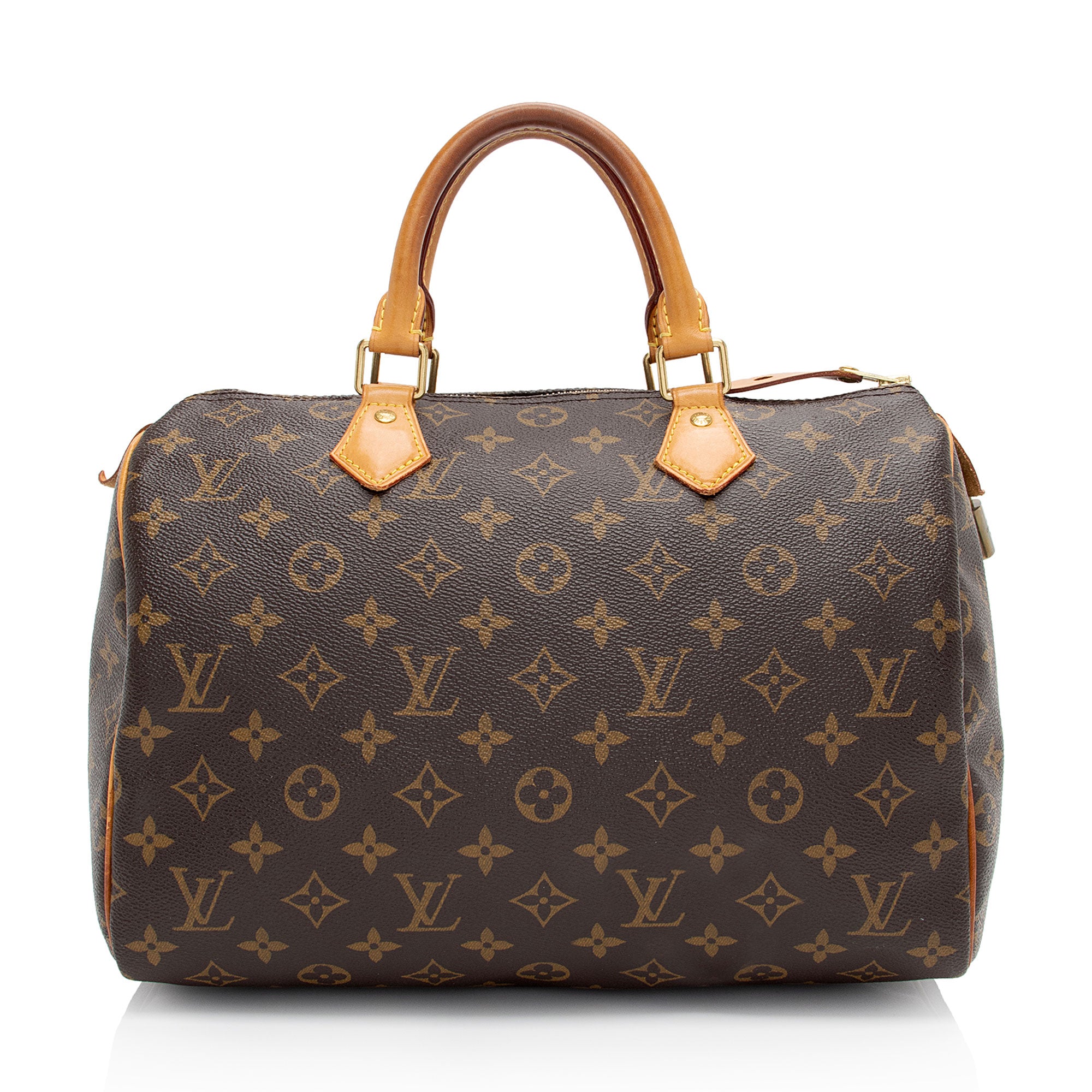 Louis Vuitton Monogram Canvas Speedy 30 Satchel (SHF-46wmzn)