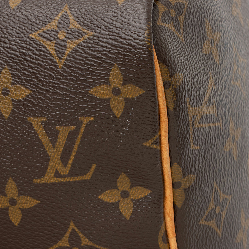 Louis Vuitton Monogram Canvas Speedy 30 Satchel (SHF-D4HONV)