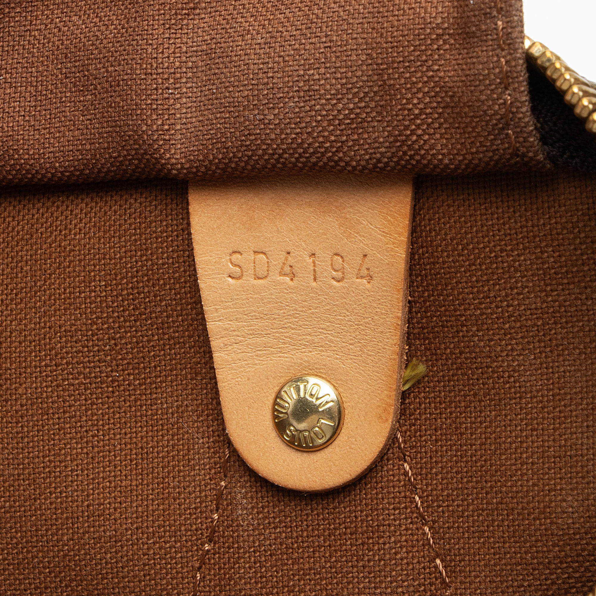 Louis Vuitton Monogram Canvas Speedy 30 Satchel