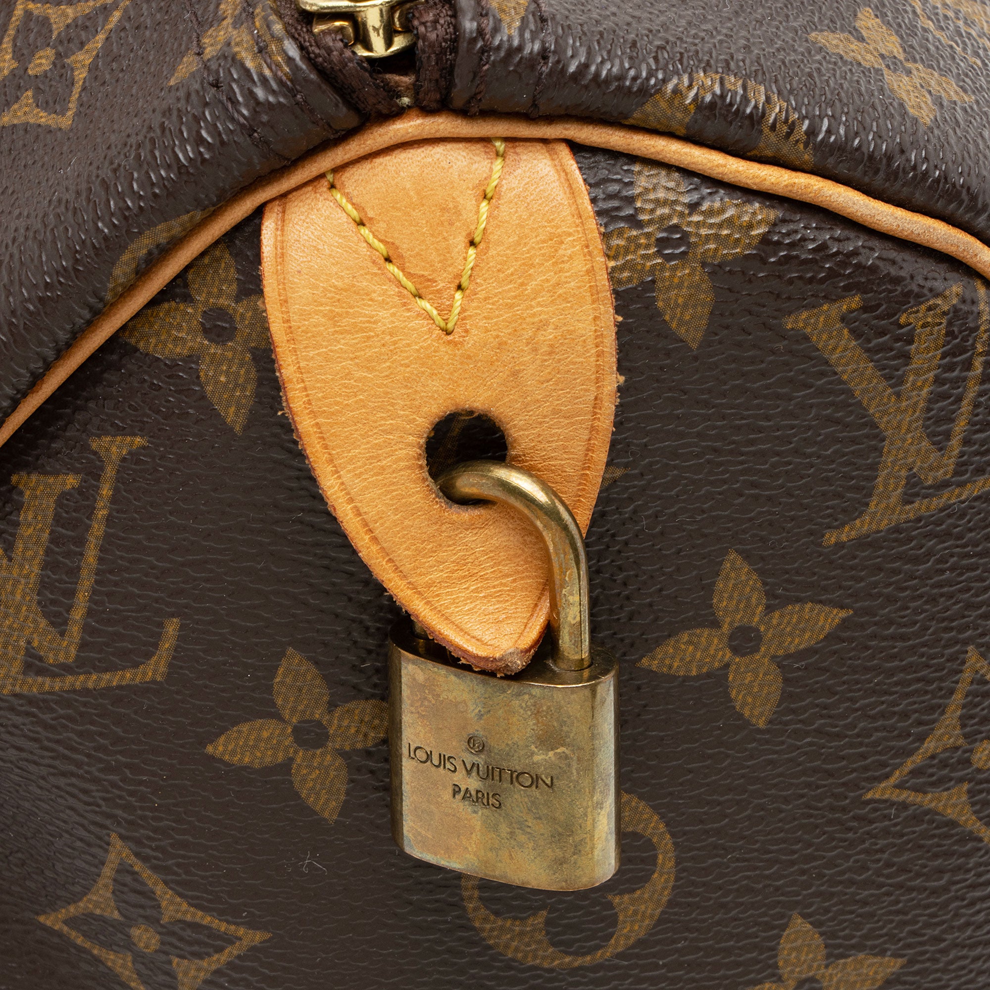 Louis Vuitton Monogram Canvas Speedy 30 Satchel