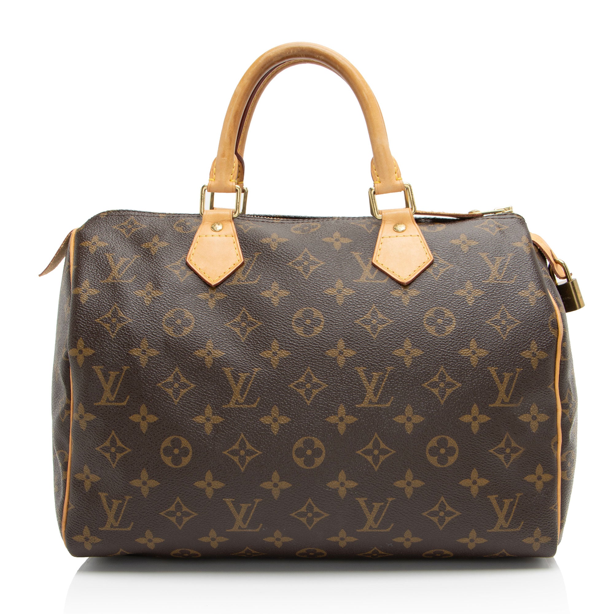 Louis Vuitton Monogram Canvas Speedy 30 Satchel
