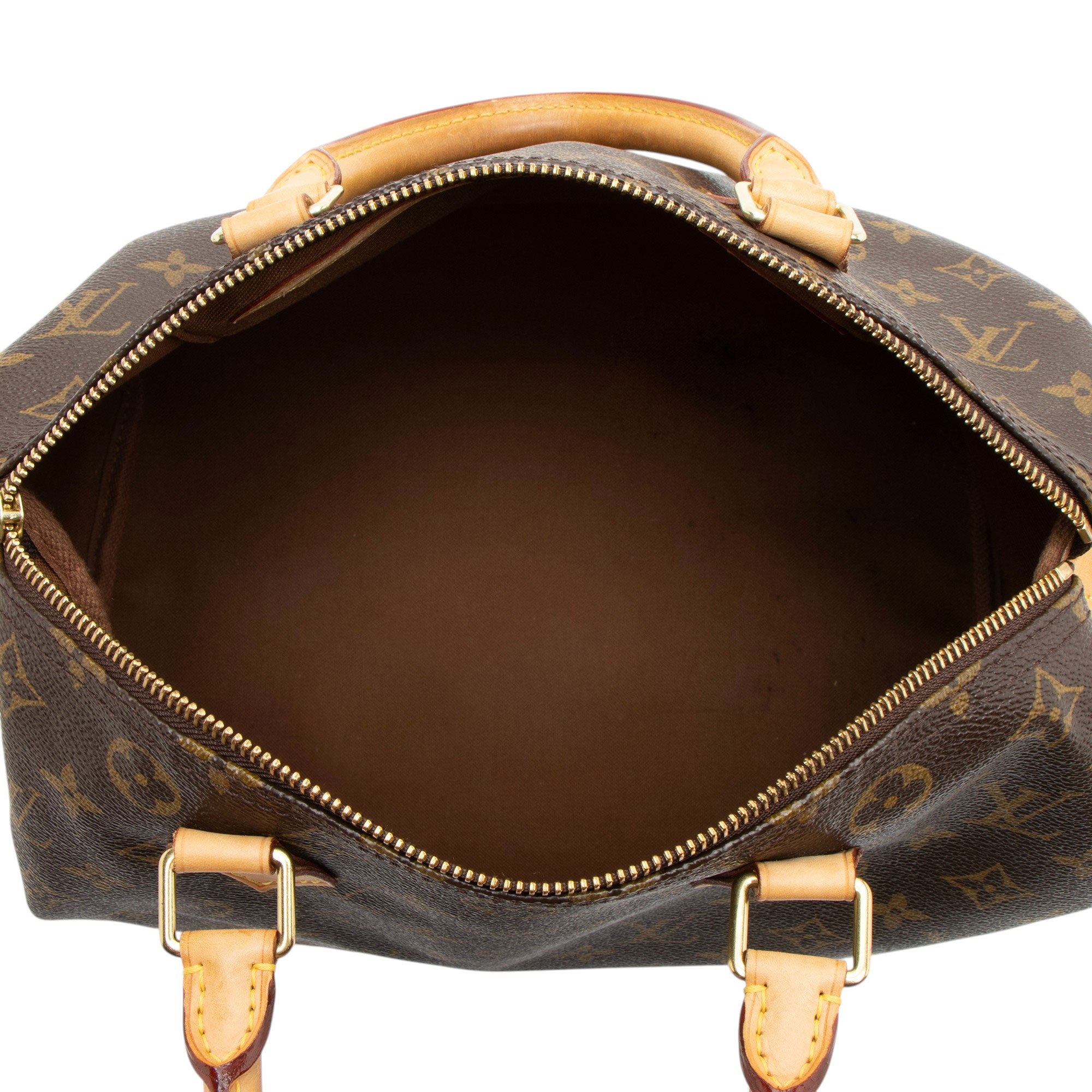 Louis Vuitton Monogram Canvas Speedy 30 Satchel