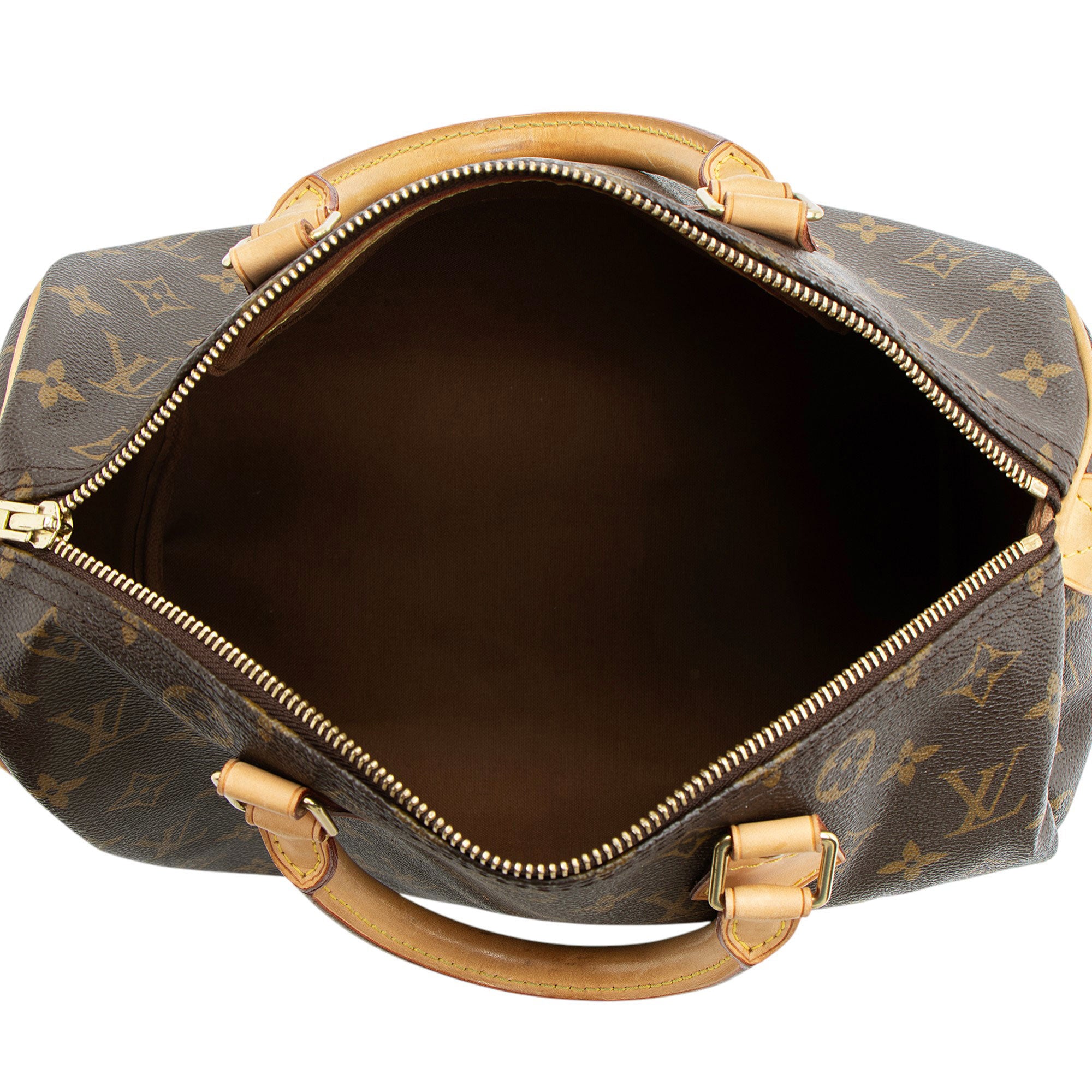 Louis Vuitton Monogram Canvas Speedy 30 Satchel
