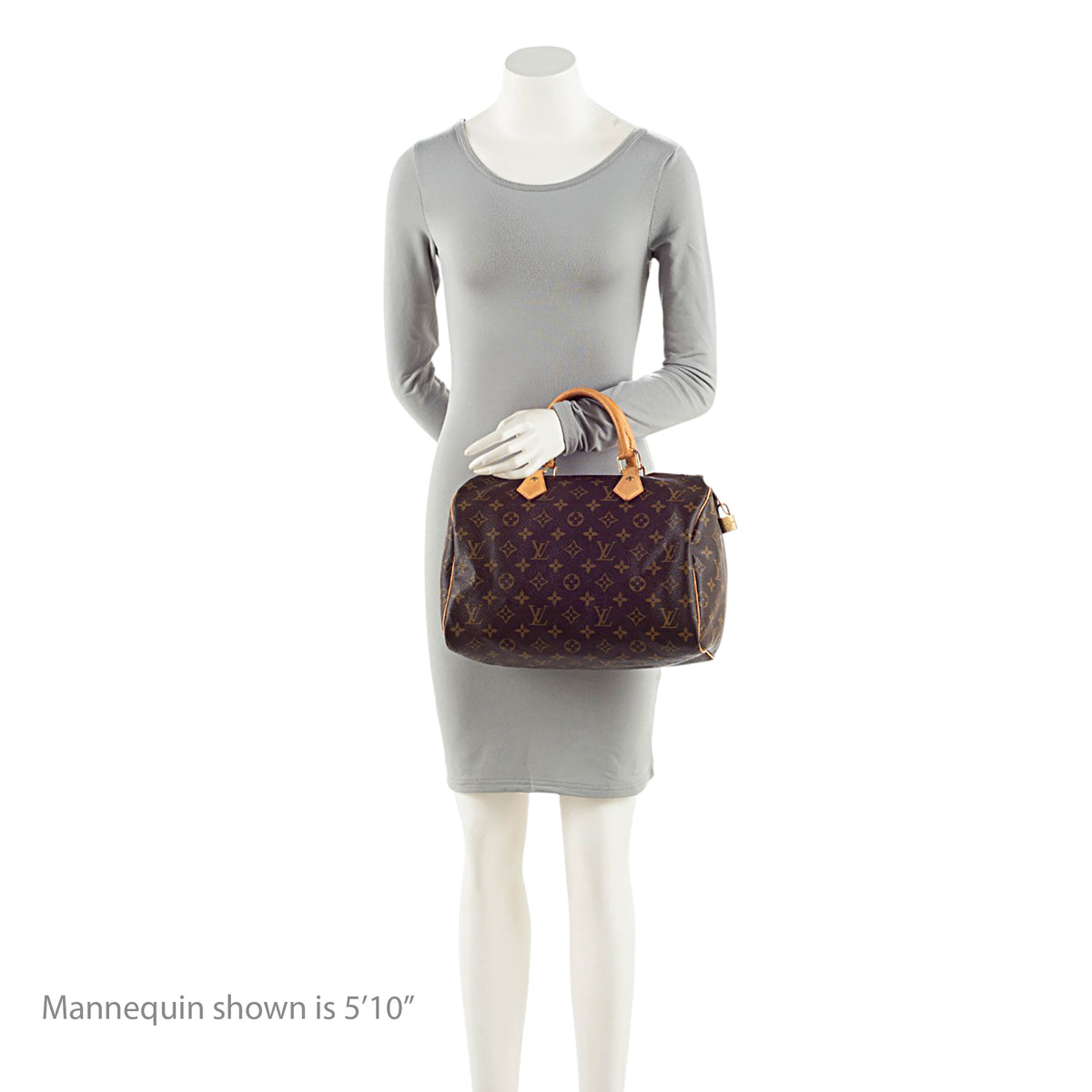 Louis Vuitton Monogram Canvas Speedy 30 Satchel