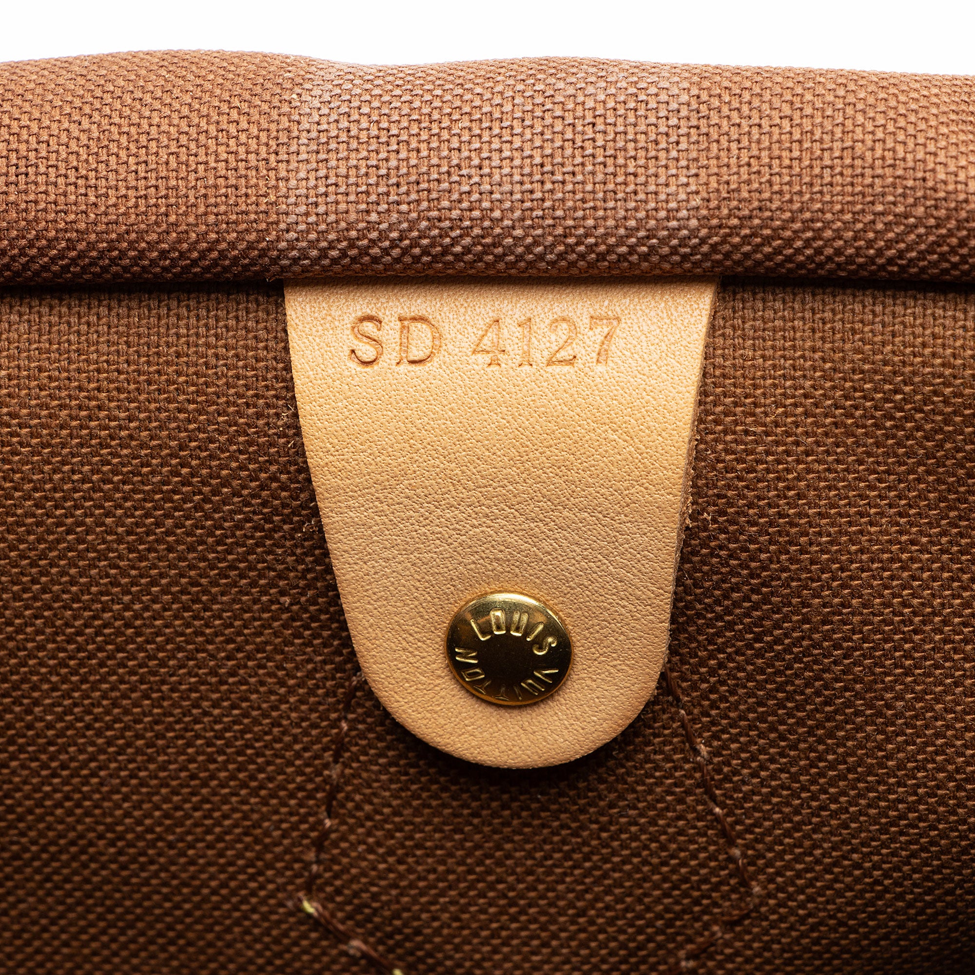 Louis Vuitton Monogram Canvas Speedy 35 Satchel