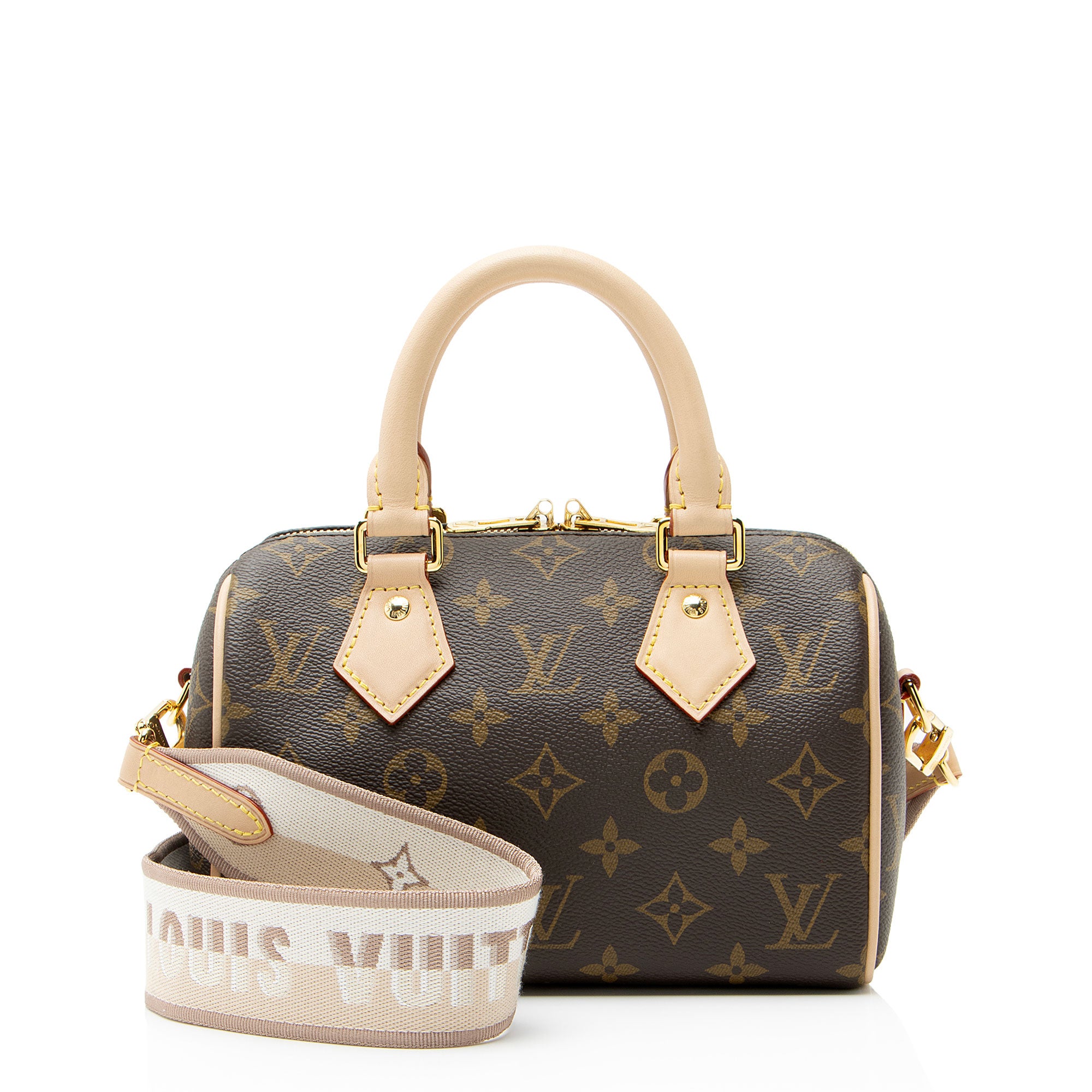 Louis Vuitton Monogram Canvas Speedy Bandouliere 20 Satchel