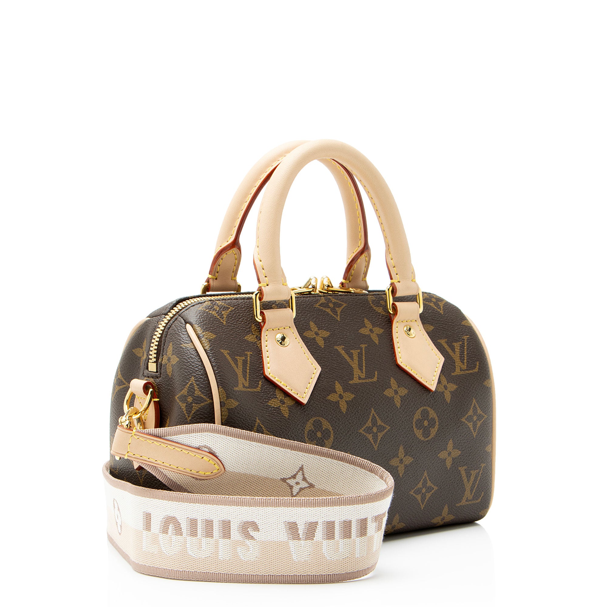 Louis Vuitton Monogram Canvas Speedy Bandouliere 20 Satchel