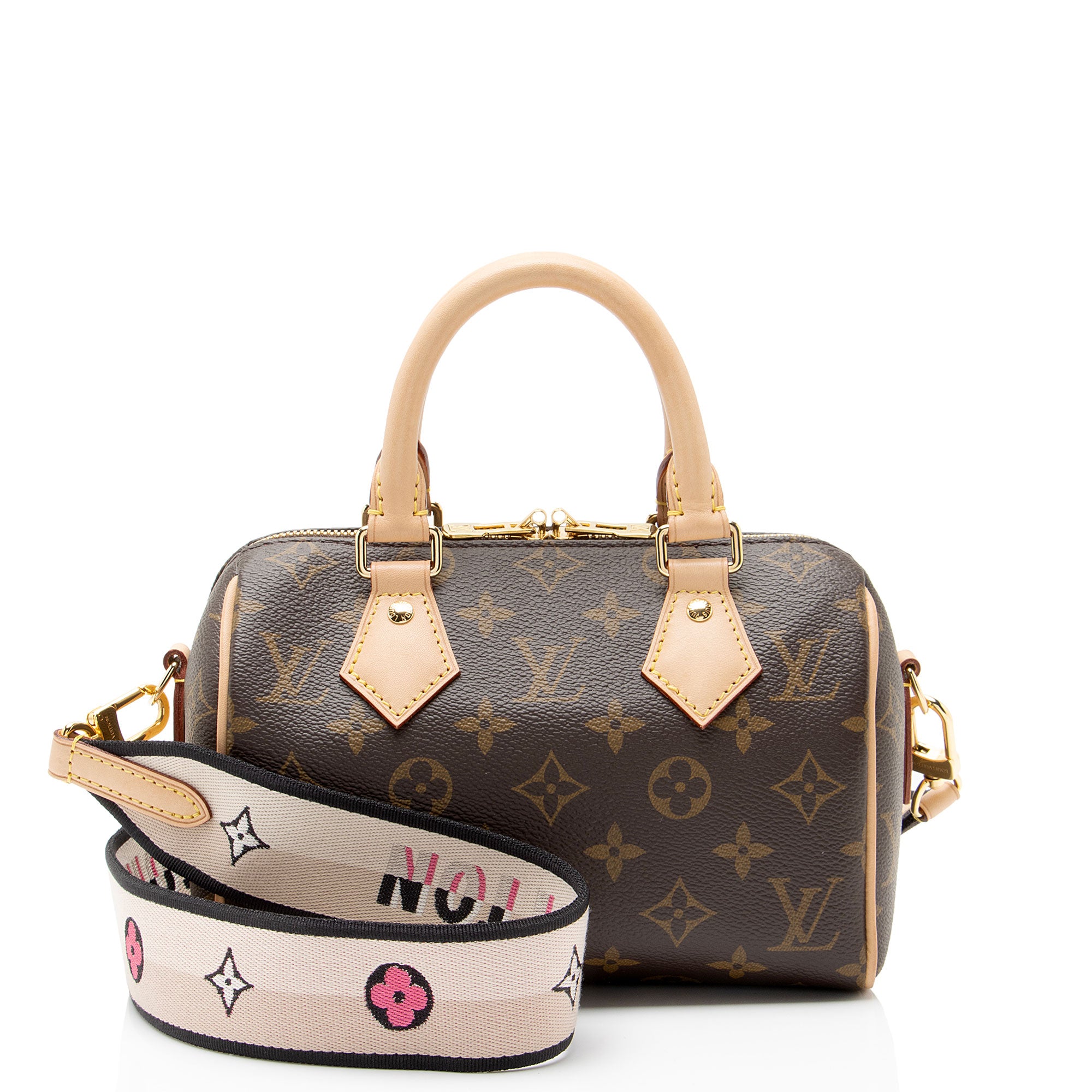 Louis Vuitton Monogram Canvas Speedy Bandouliere 20 Satchel