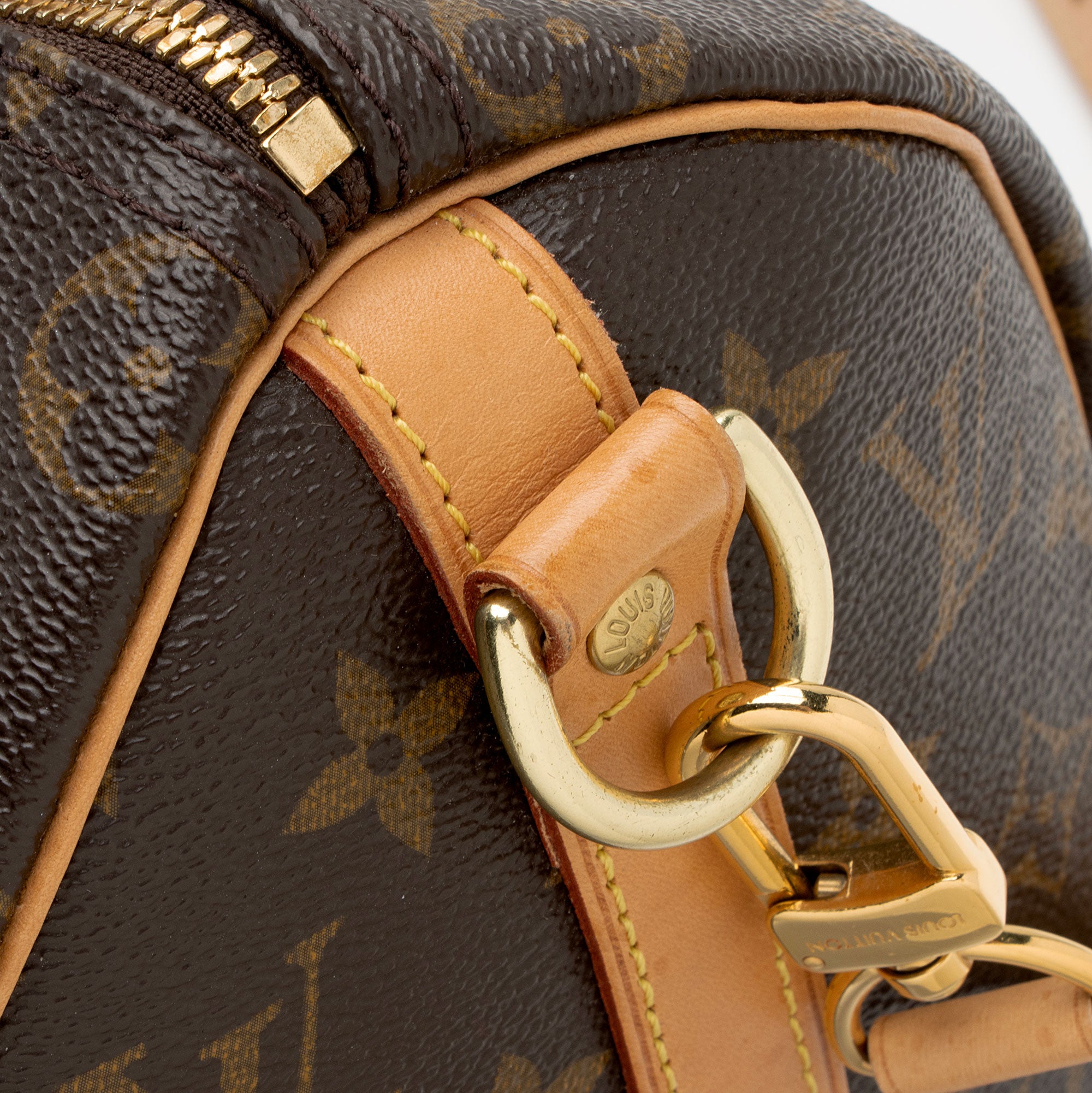 Louis Vuitton Monogram Canvas Speedy Bandouliere 25 Satchel (SHF-sHL7Ey)