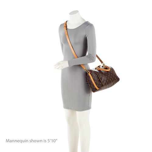 Louis Vuitton Monogram Canvas Speedy Bandouliere 25 Satchel (SHF-sHL7Ey)