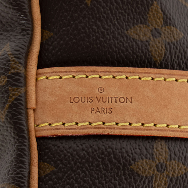 Louis Vuitton Monogram Canvas Speedy Bandouliere 25 Satchel (SHF-W8Tm55)