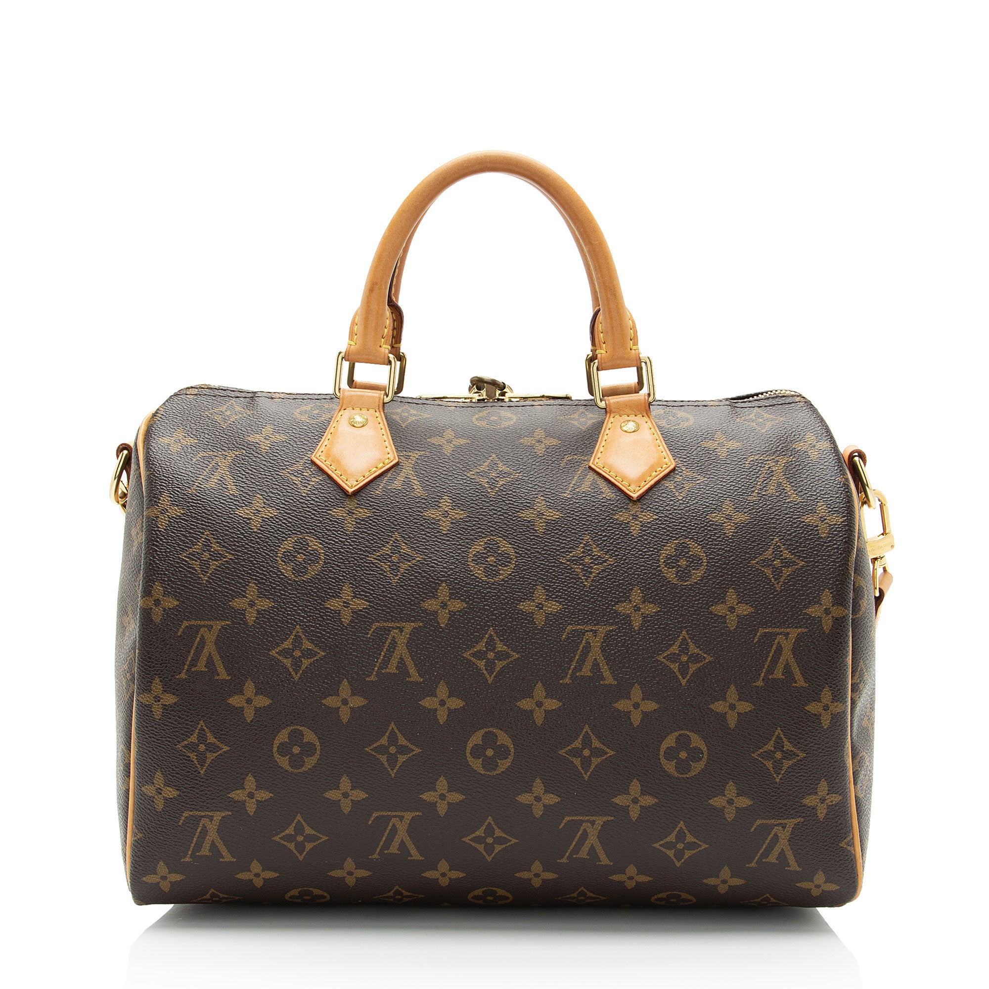 Louis Vuitton Monogram Canvas Speedy Bandouliere 30 Satchel (SHF-PUiOeA)
