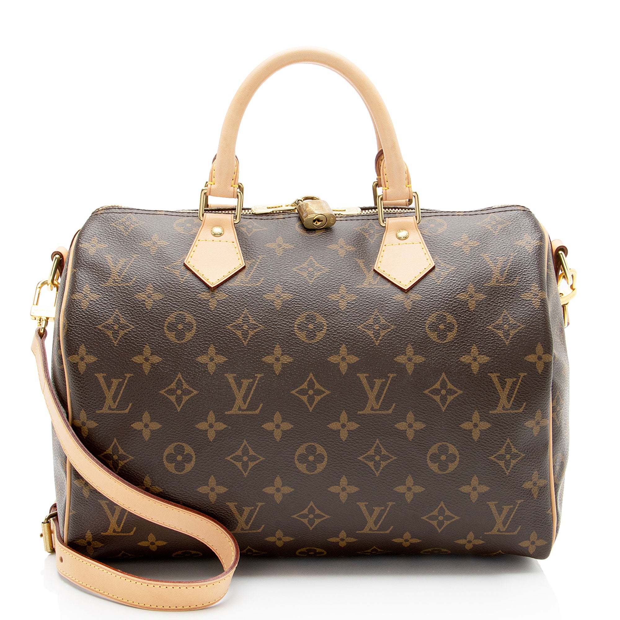 Louis Vuitton Monogram Canvas Speedy Bandouliere 30 Satchel