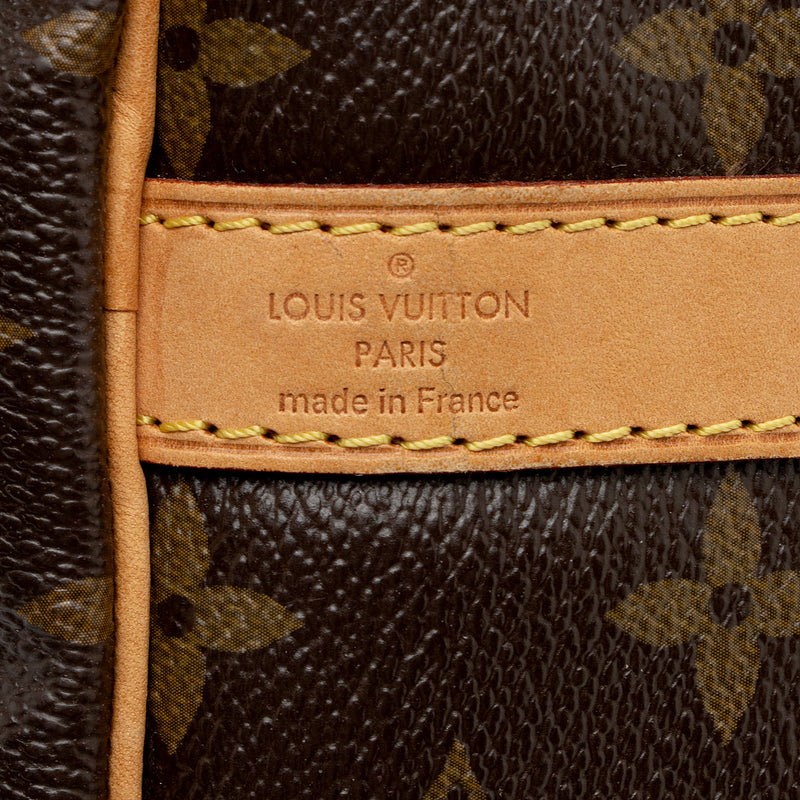 Louis Vuitton Monogram Canvas Speedy Bandouliere 35 Satchel (SHF-a265Zd)
