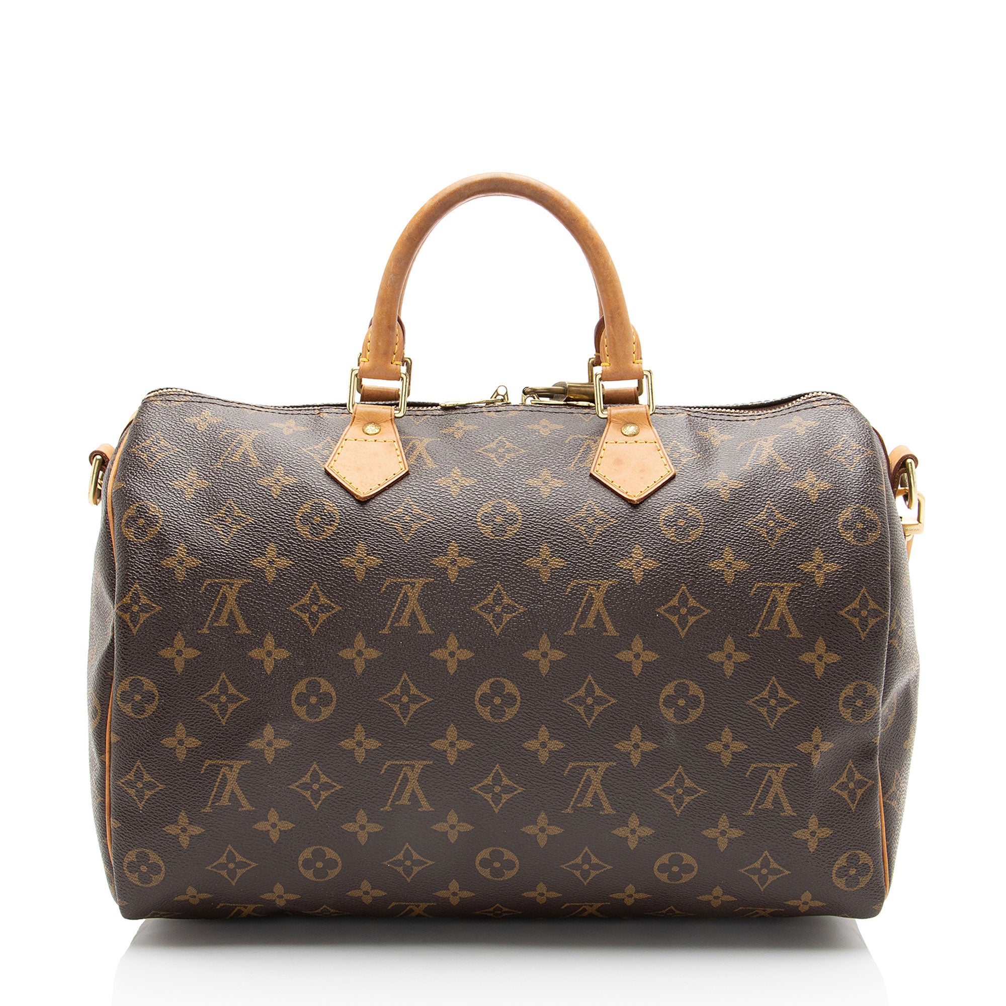 Louis Vuitton Monogram Canvas Speedy Bandouliere 35 Satchel