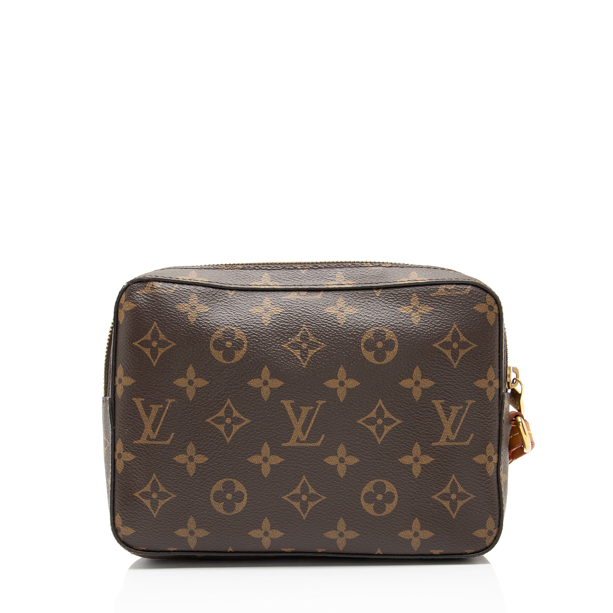 Louis Vuitton Monogram Canvas Studded Soft Trunk Pouch
