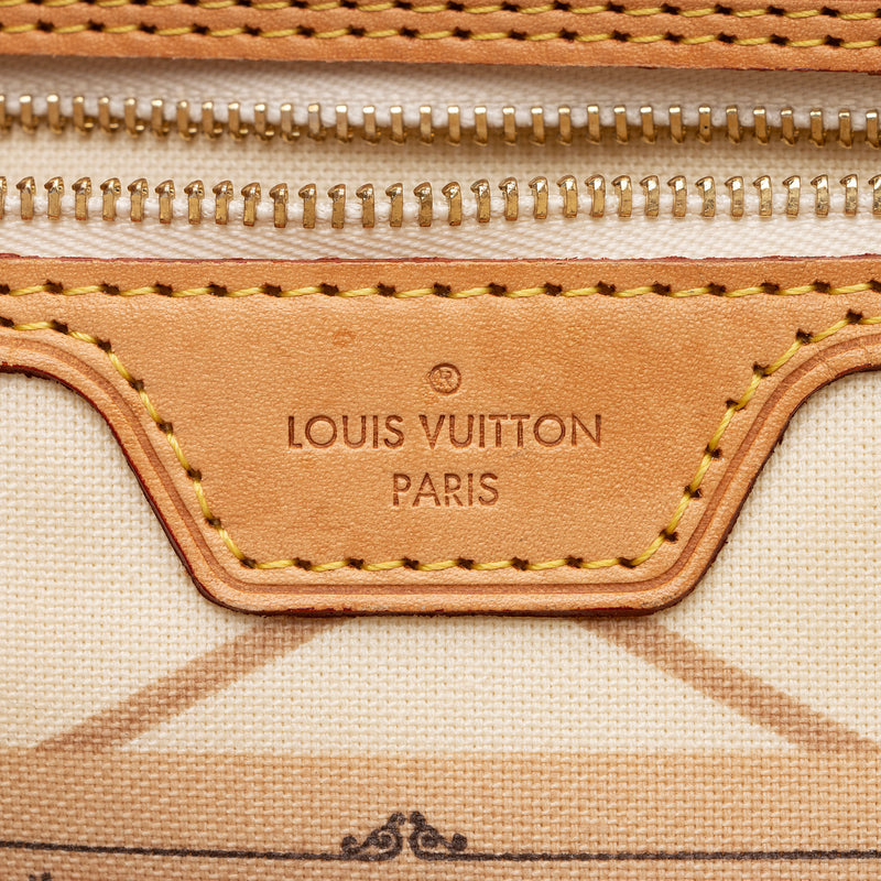 Louis Vuitton Monogram Canvas Summer Trunk Neverfull MM Tote (SHF-pNZbIg)
