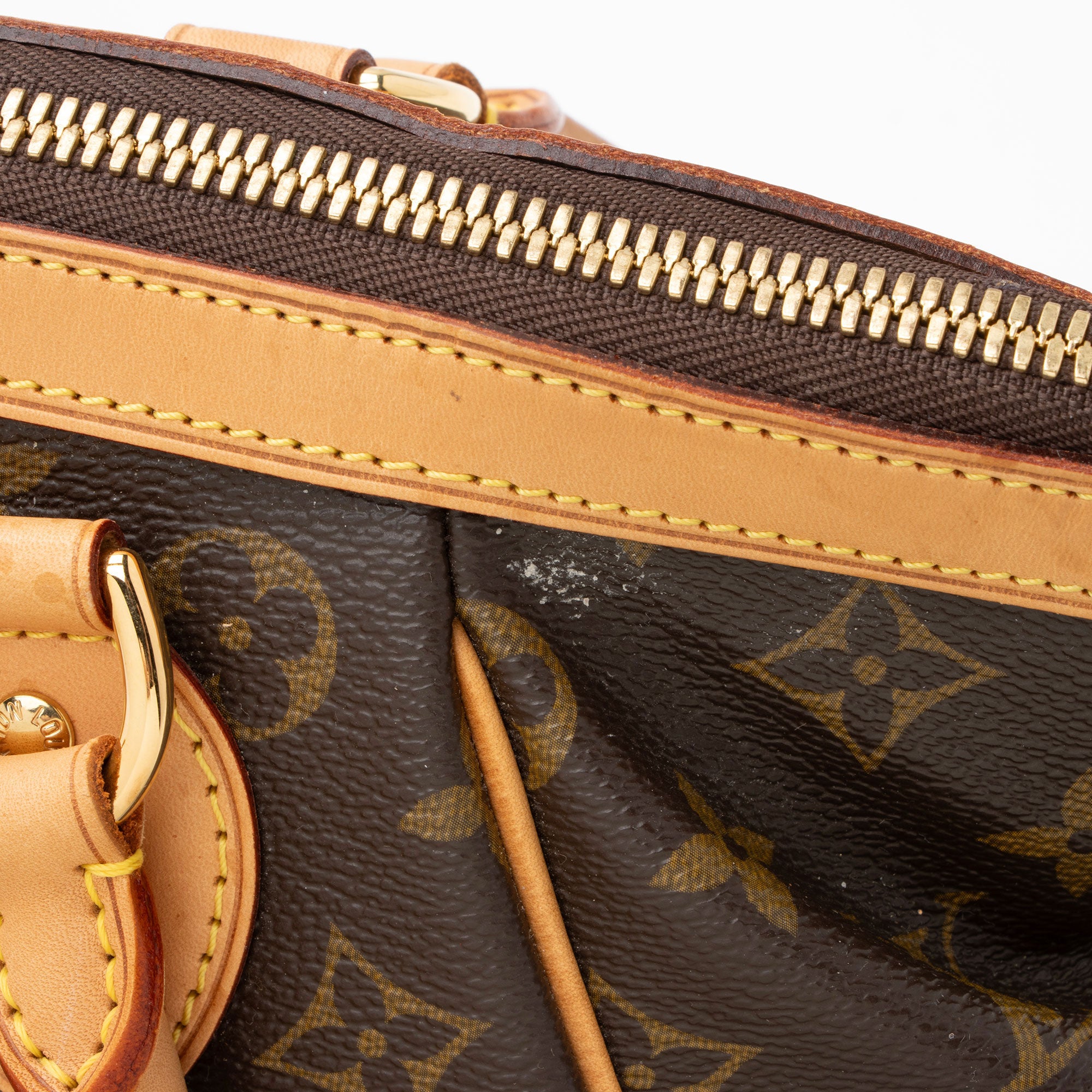 Louis Vuitton Monogram Canvas Tivoli PM Satchel (SHF-O5CFUW)
