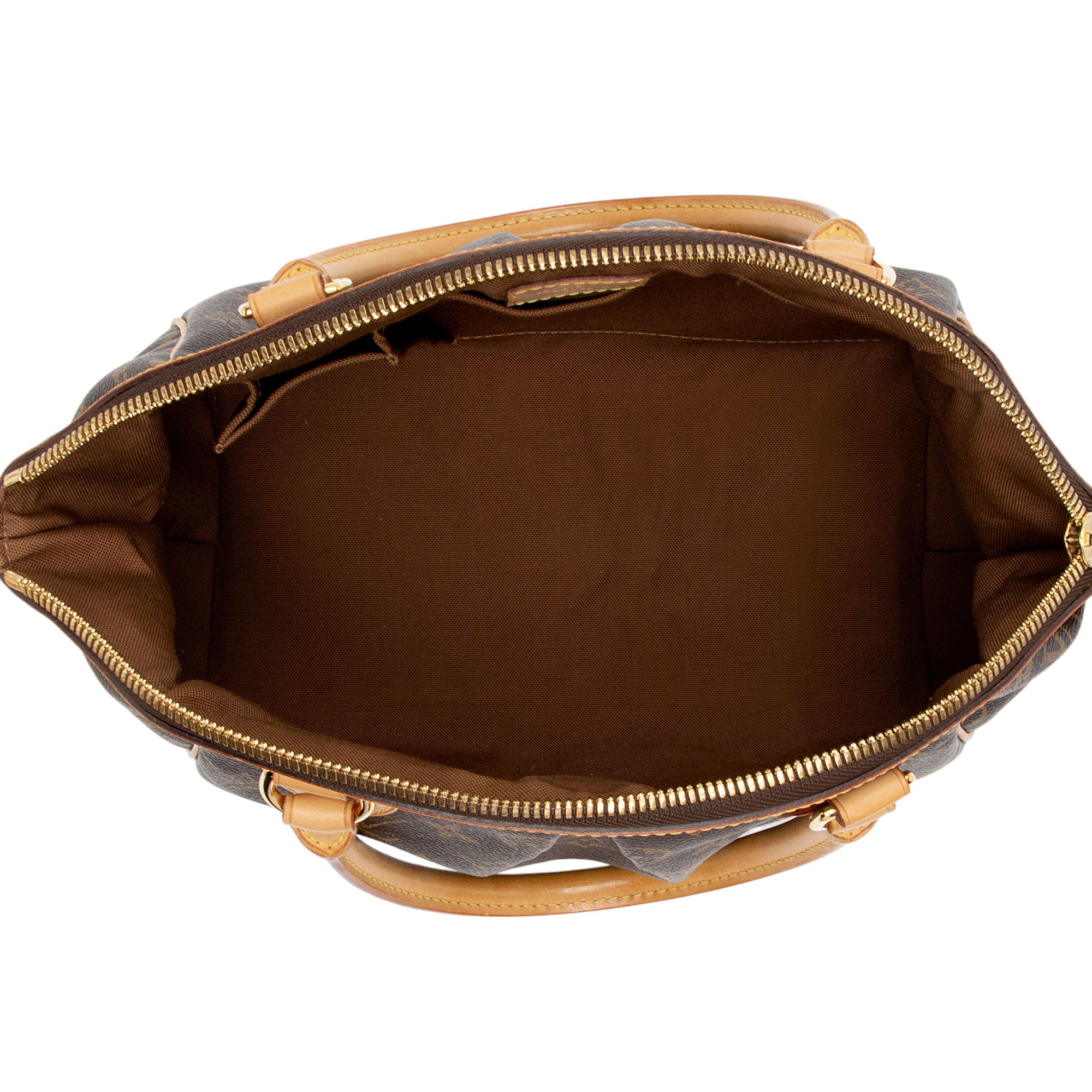 Louis Vuitton Monogram Canvas Tivoli PM Satchel (SHF-iaByQp)