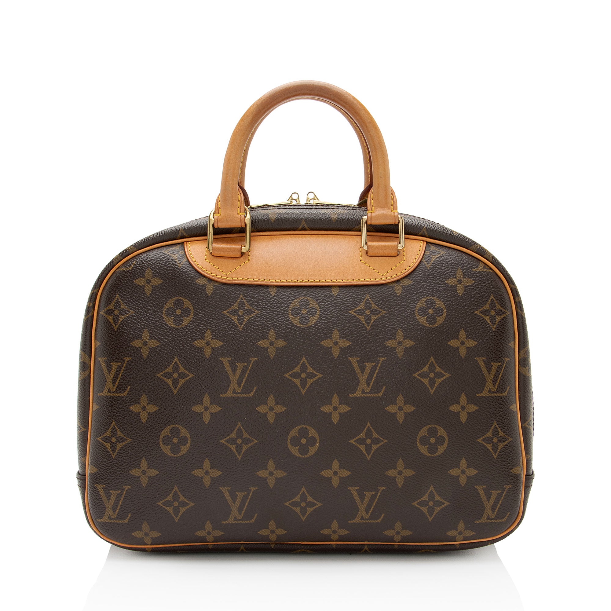 Louis Vuitton Monogram Canvas Trouville Satchel (SHF-6njWHt)