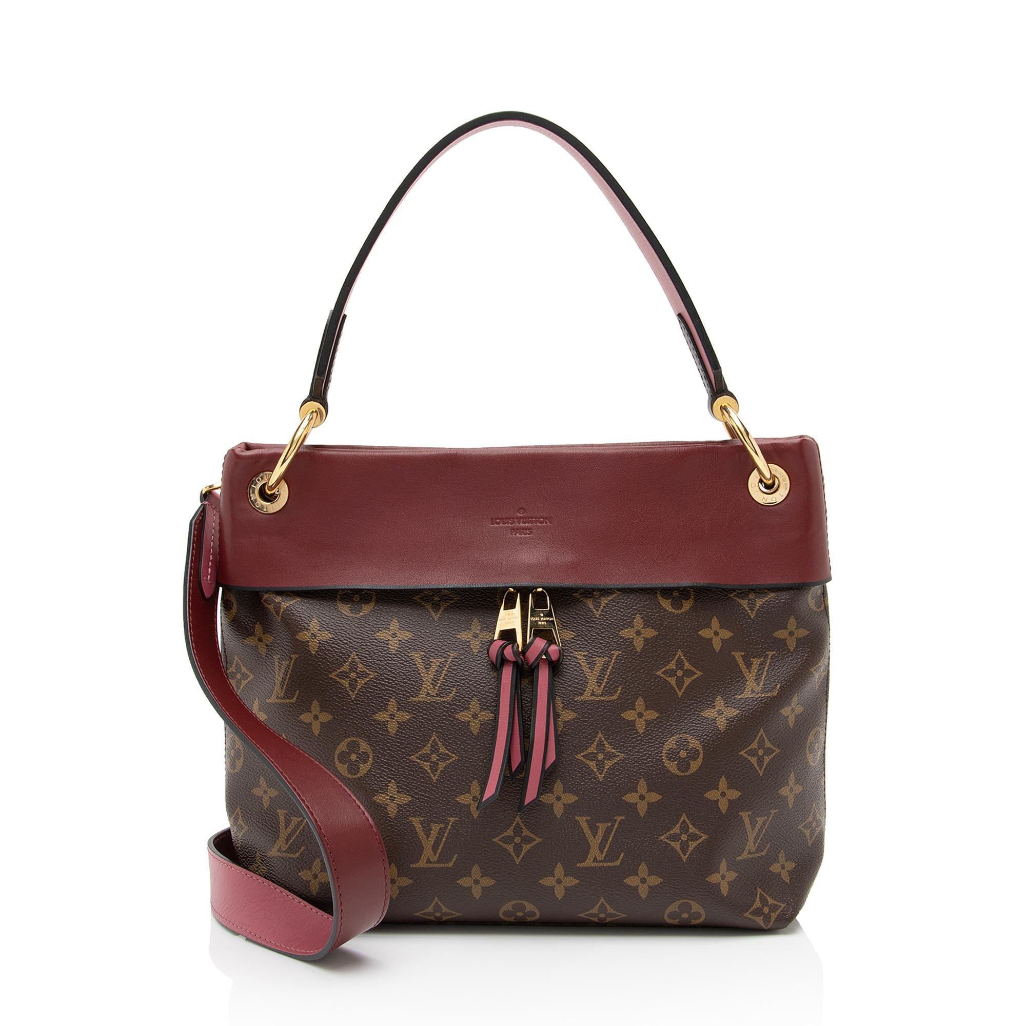 Louis Vuitton Monogram Canvas Tuileries Besace Shoulder Bag (SHF-23651)
