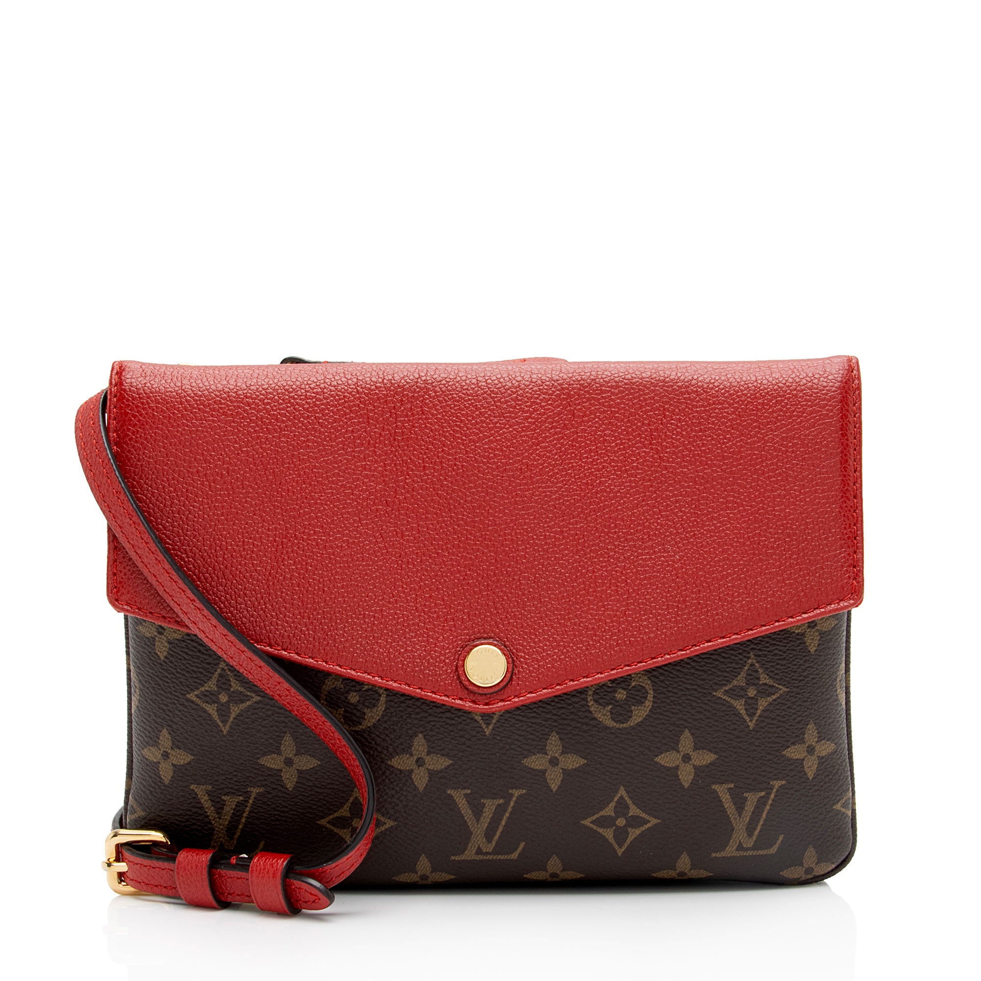 Louis Vuitton Monogram Canvas Twinset Shoulder Bag (SHF-BSj7SS)