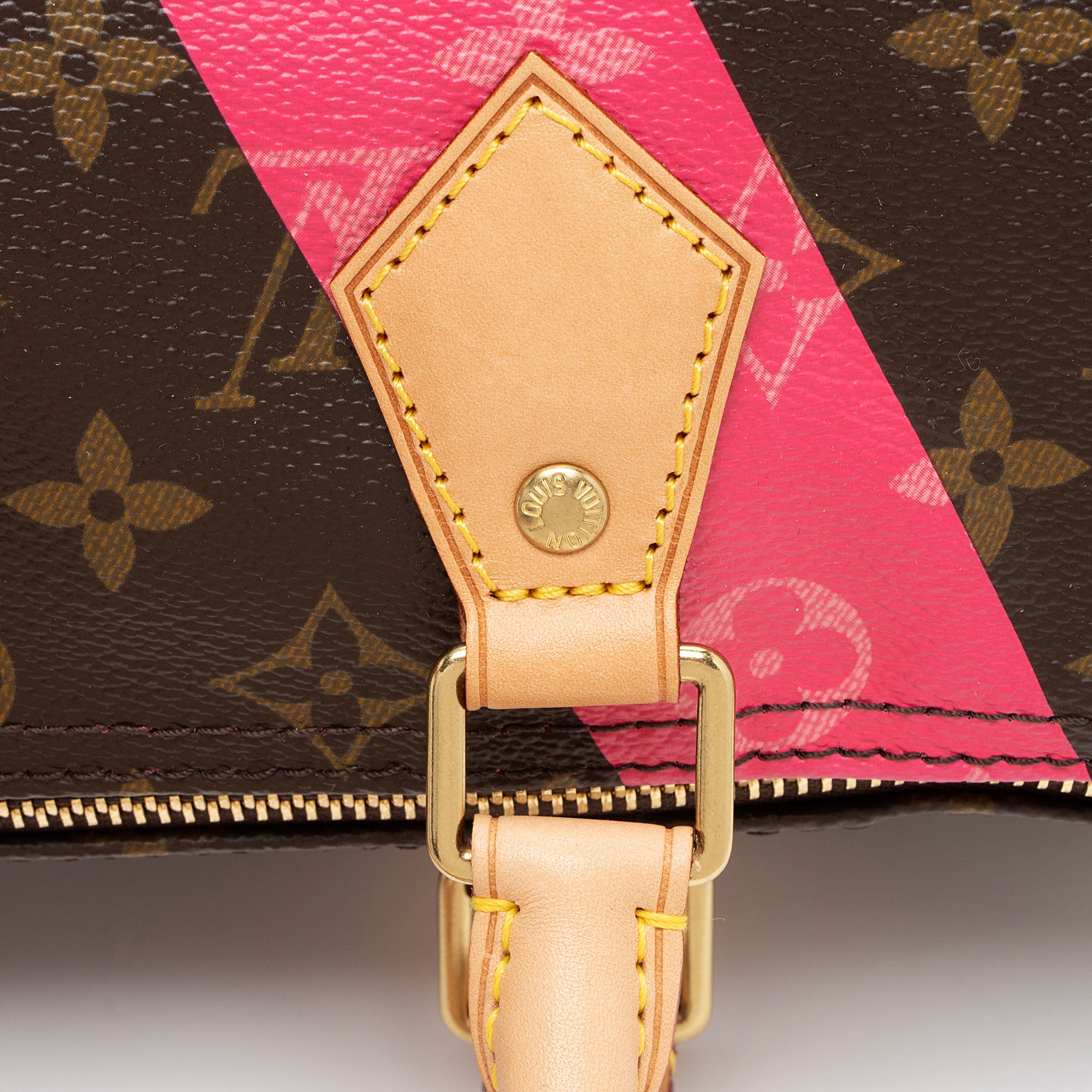 Louis Vuitton Monogram Canvas V Speedy 30 Satchel (SHF-QklCYN)