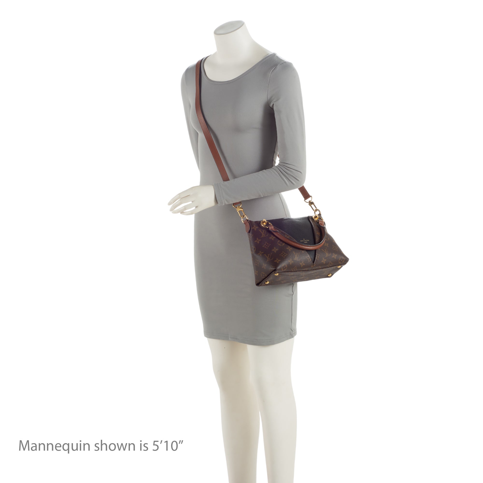 Louis Vuitton Monogram Canvas V Tote BB (SHF-Usc1kb)