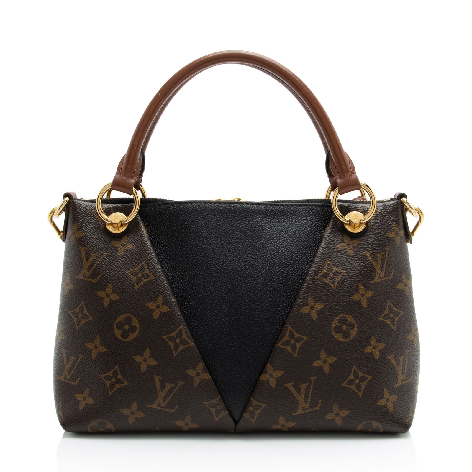 Louis Vuitton Monogram Canvas V Tote BB SHF Qq3jnD LuxeDH