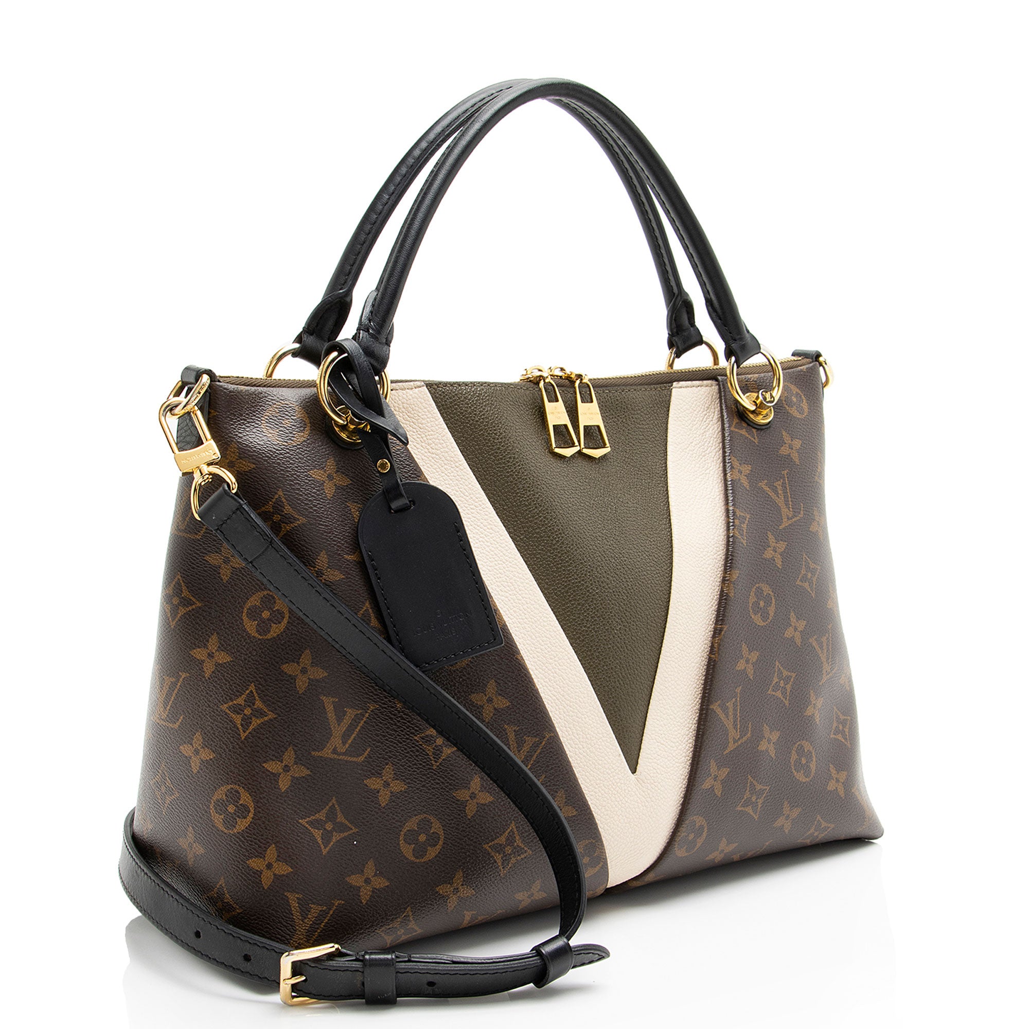 Louis Vuitton Monogram Canvas V Tote MM