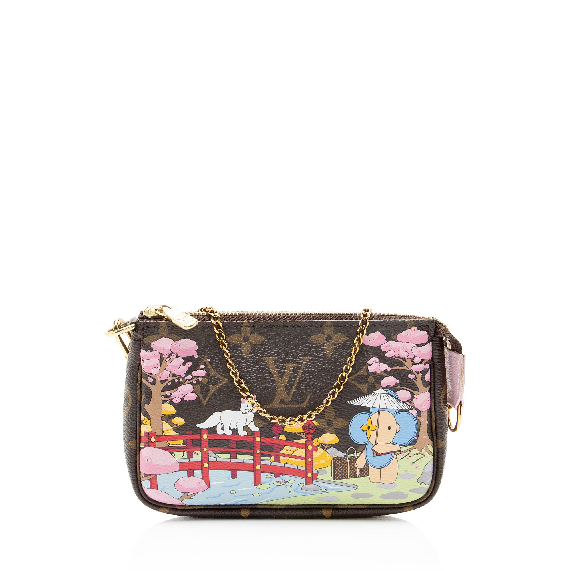 Louis Vuitton Monogram Canvas Vivienne Japanese Garden Mini Pochette Accessories