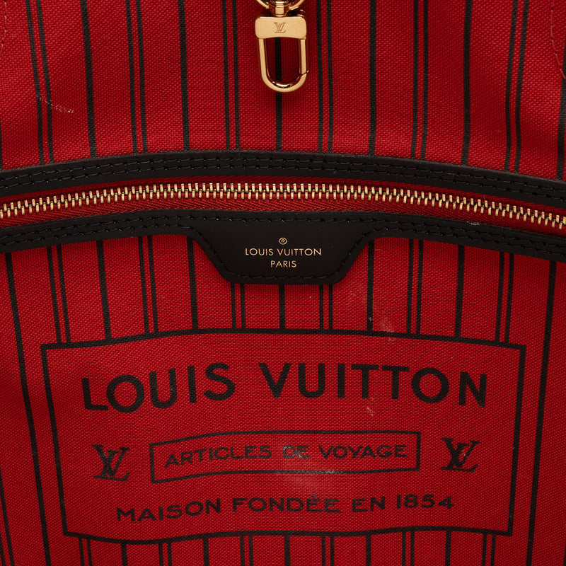 Louis Vuitton Monogram Canvas World Tour Neverfull MM Tote (SHF-23292)