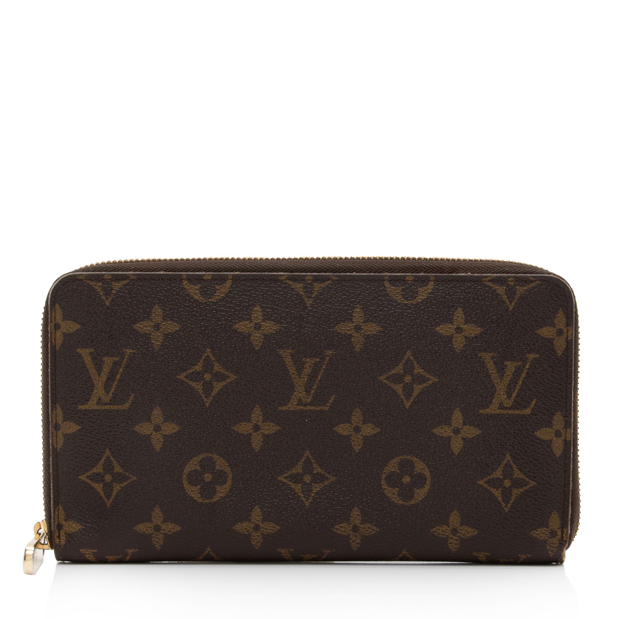 Louis Vuitton Monogram Canvas Zippy Organizer Wallet (SHF-2Gu7uv)
