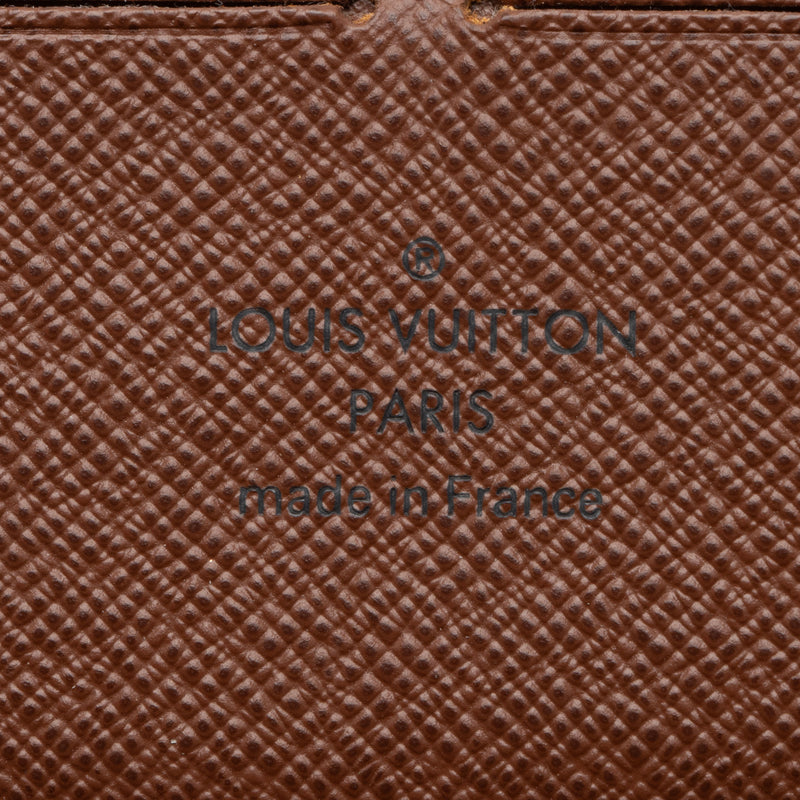 Louis Vuitton Monogram Canvas Zippy Organizer Wallet (SHF-Phah8D)