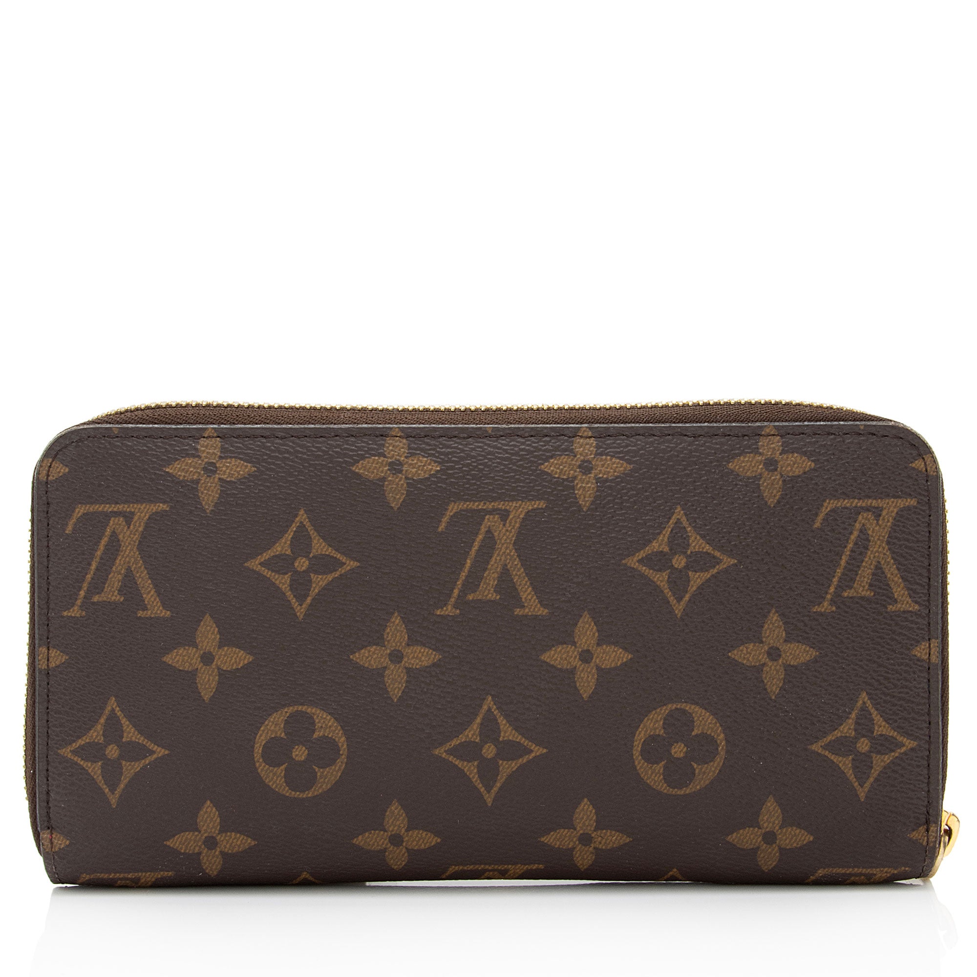 Louis Vuitton Monogram Canvas Zippy Wallet (SHF-743Pf3)
