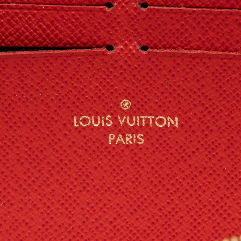 Louis Vuitton Monogram Canvas Zippy Wallet (SHF-3GB61m)