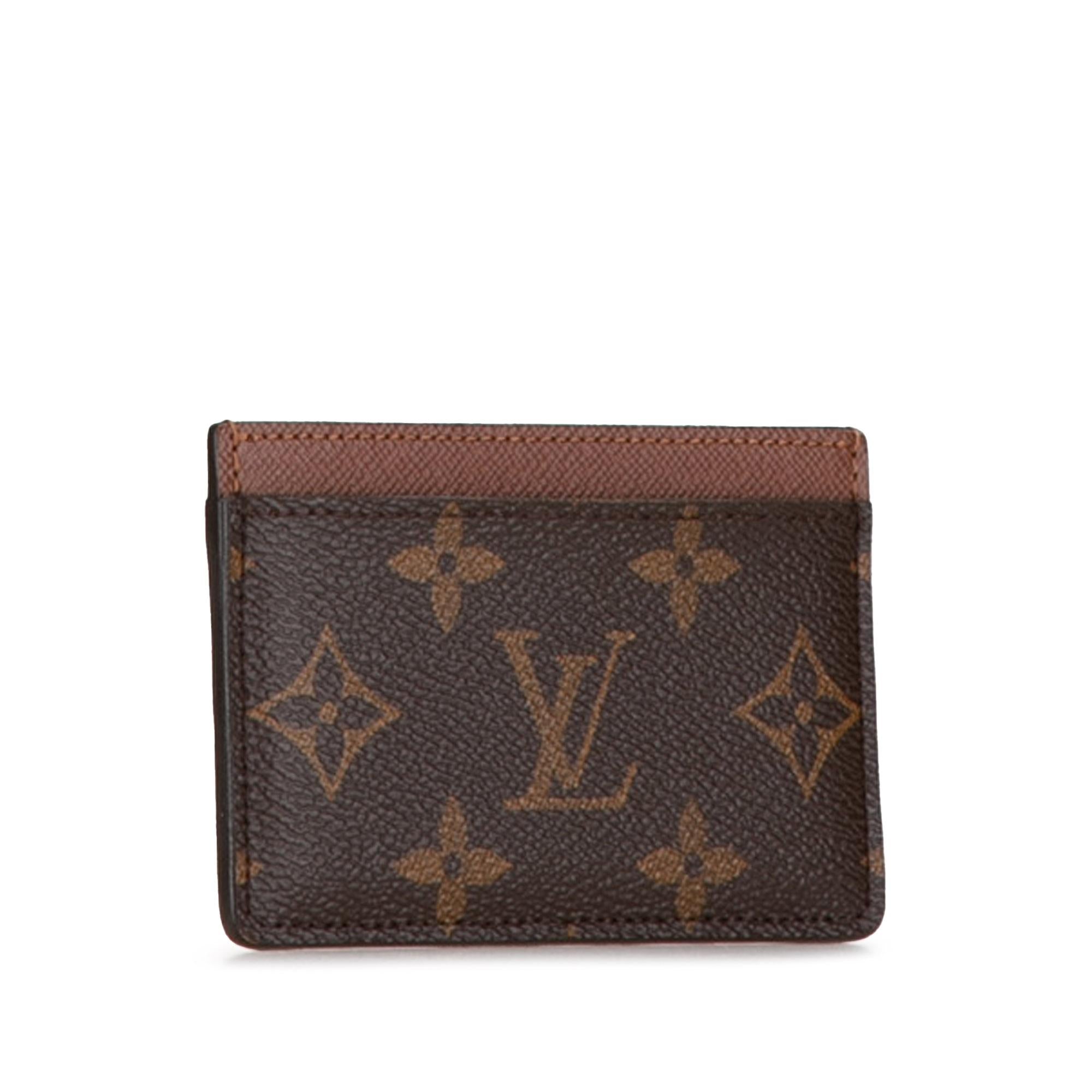 Louis Vuitton Monogram Card Holder (SHG-GI0syz)