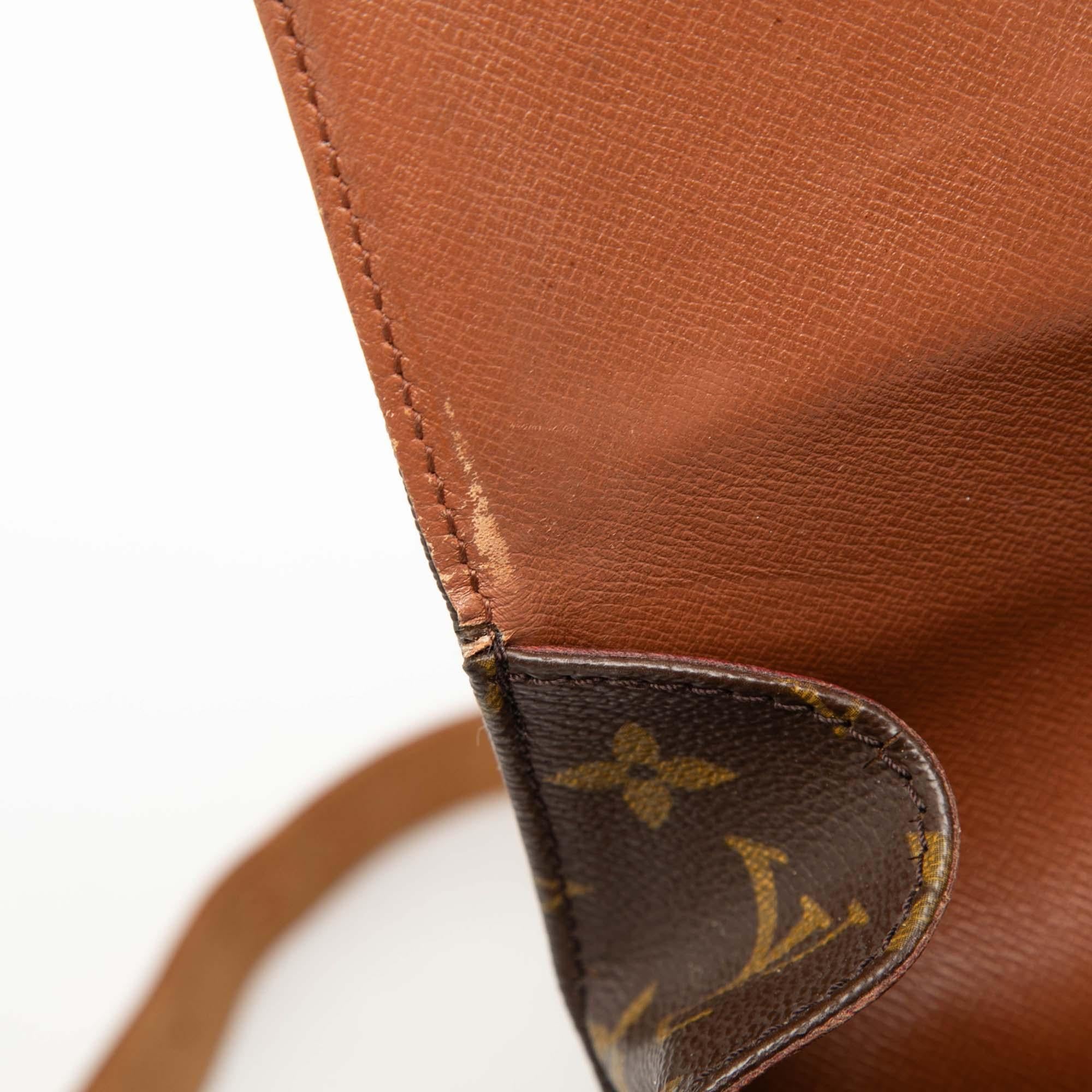 Louis Vuitton Monogram Cartouchiere GM