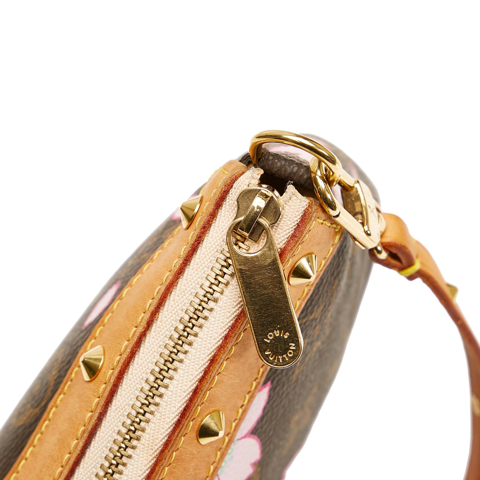 Louis Vuitton Monogram Cherry Blossom Pochette Accessoires (SHG-DHjav2)