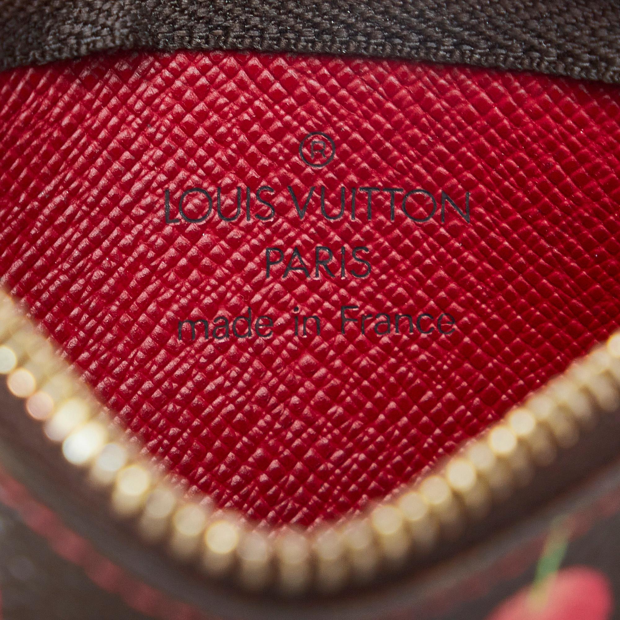Louis Vuitton Monogram Cherry Pochette Cles (SHG-Yan3YQ)