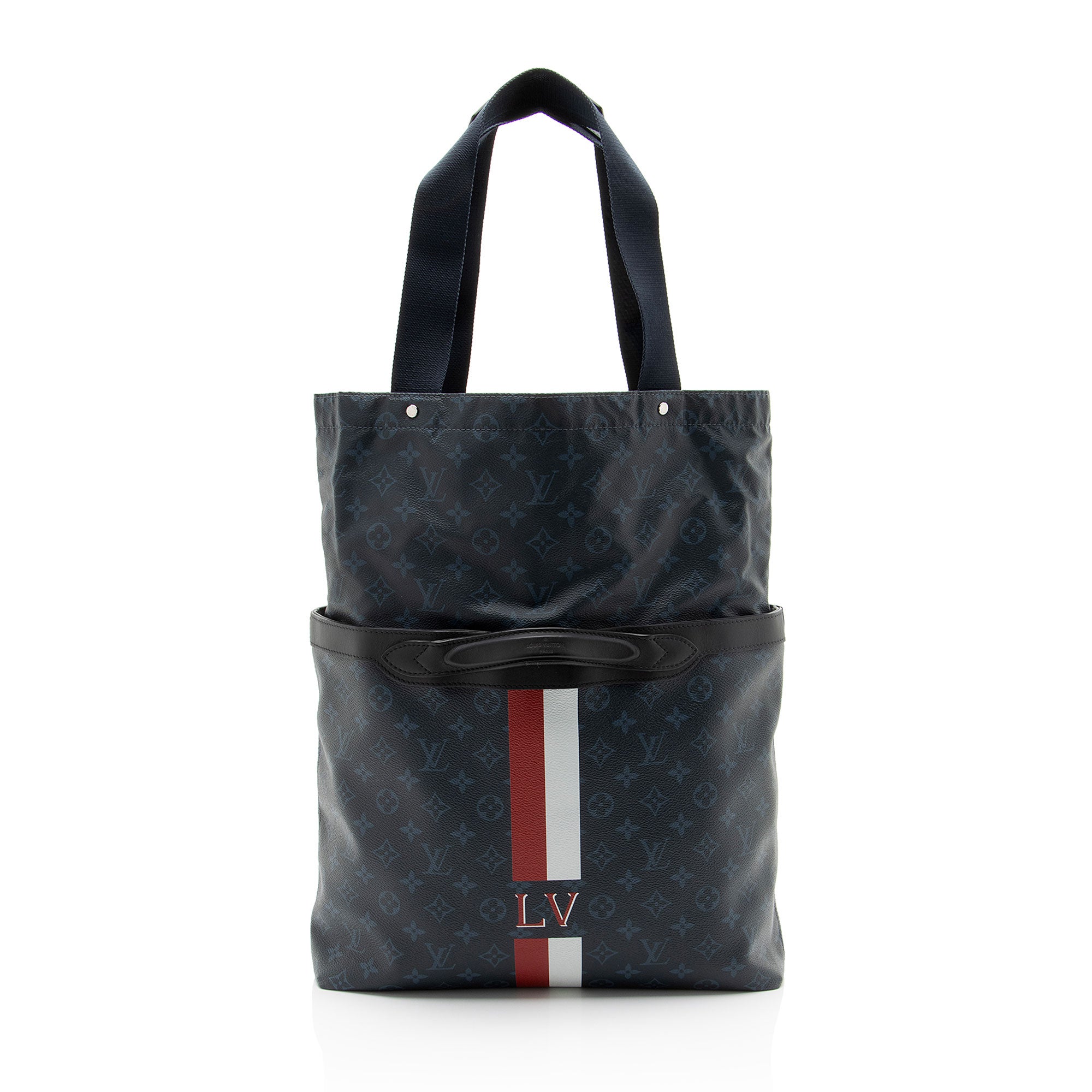 Louis Vuitton Monogram Cobalt Stripe Ultralight Tote
