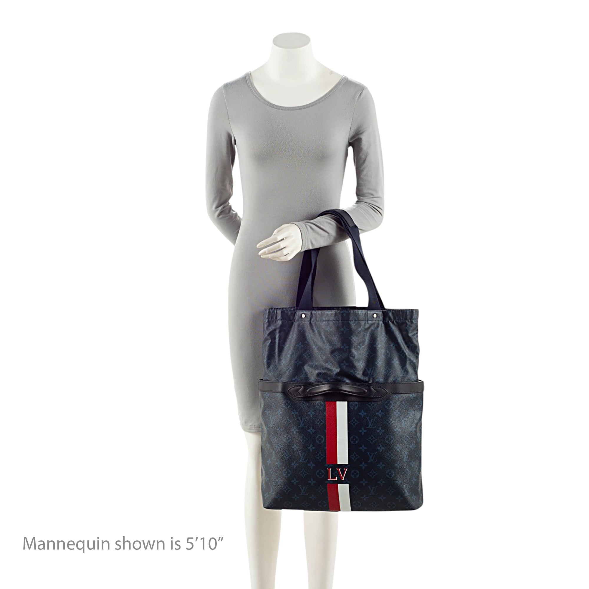 Louis Vuitton Monogram Cobalt Stripe Ultralight Tote