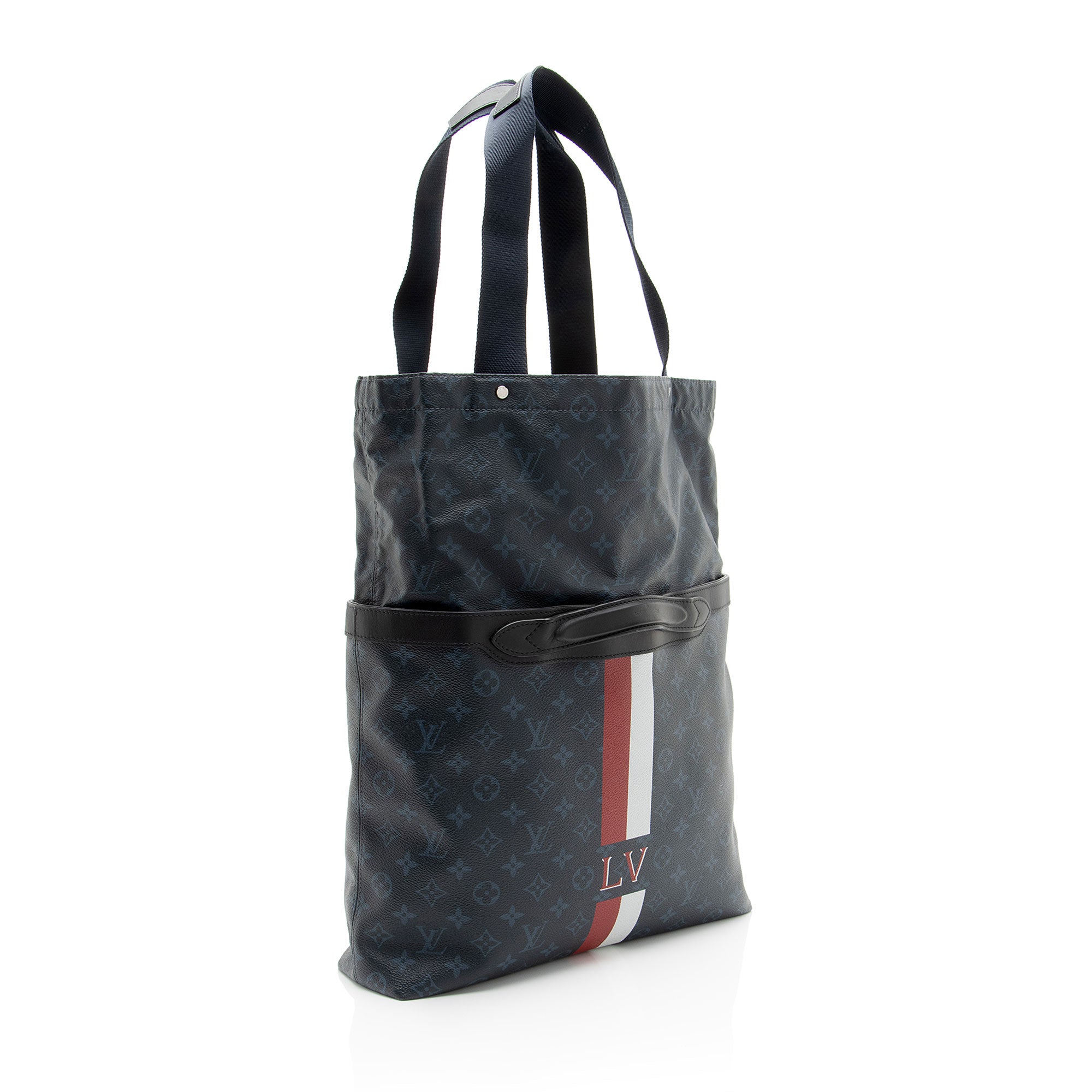 Louis Vuitton Monogram Cobalt Stripe Ultralight Tote