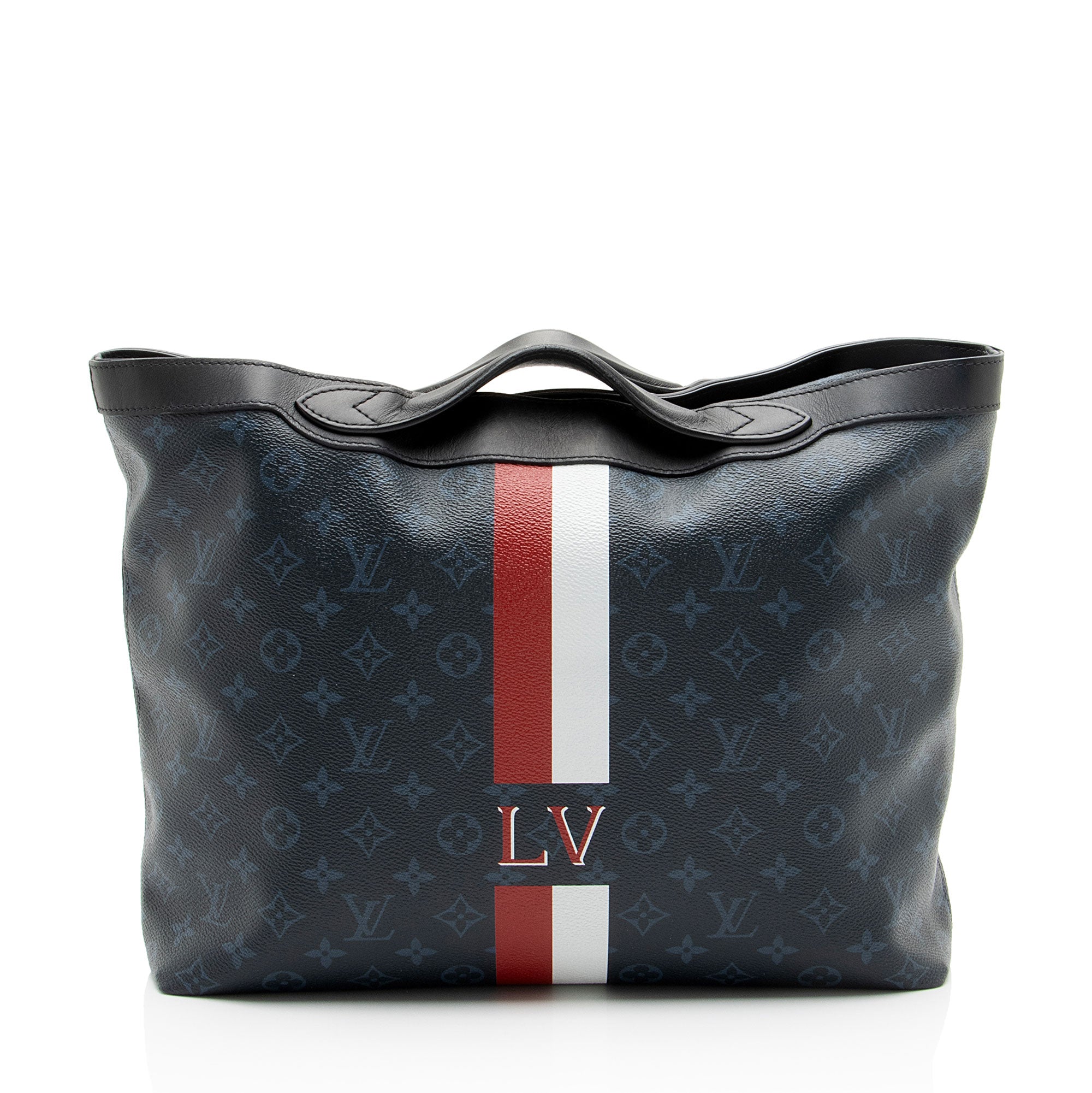 Louis Vuitton Monogram Cobalt Stripe Ultralight Tote