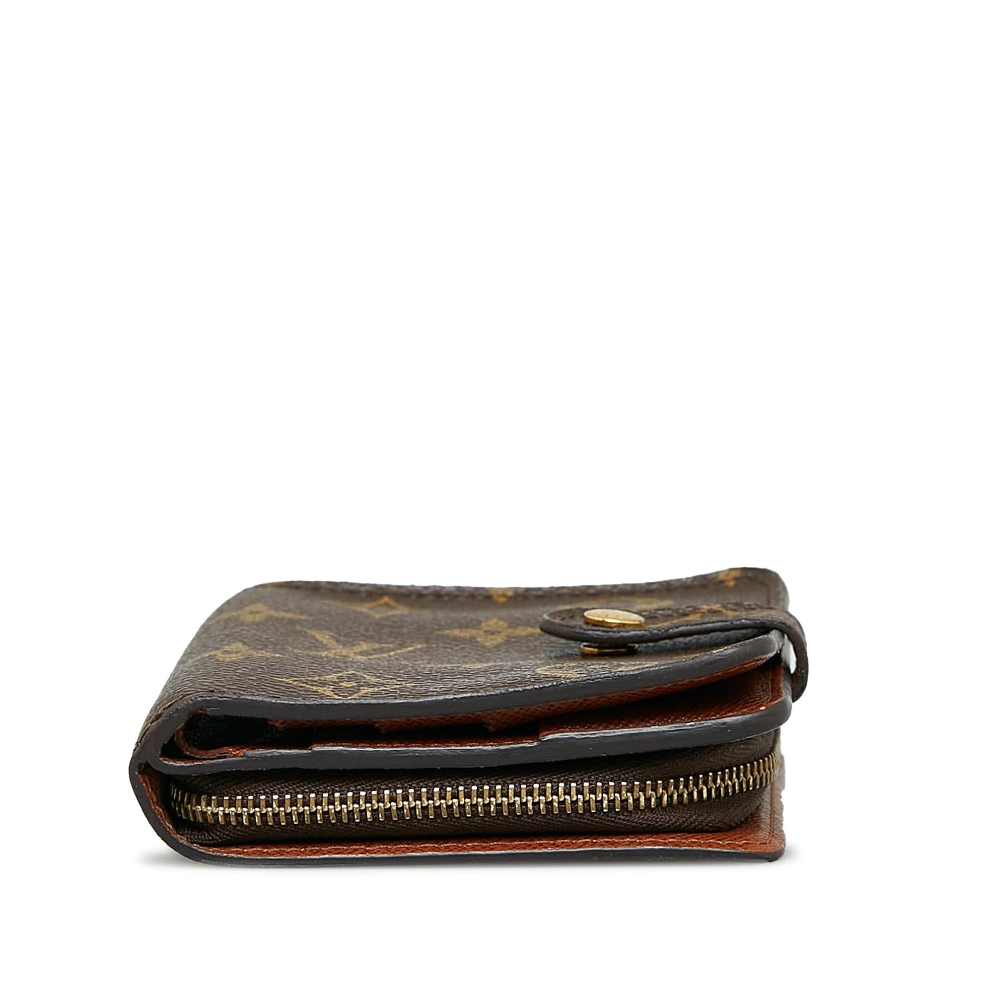 Louis Vuitton Monogram Compact Zippy Wallet (SHG-Xnv1mm)