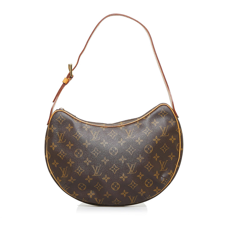Louis-Vuitton Monogram Croissant MM Shoulder Bag