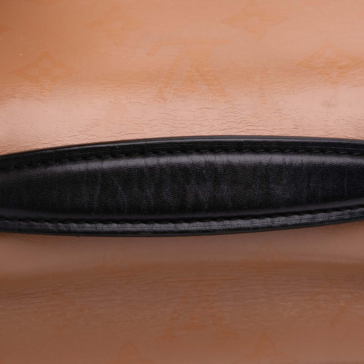 Louis Vuitton Monogram Cuir Plume Ecume Very Chain Satchel