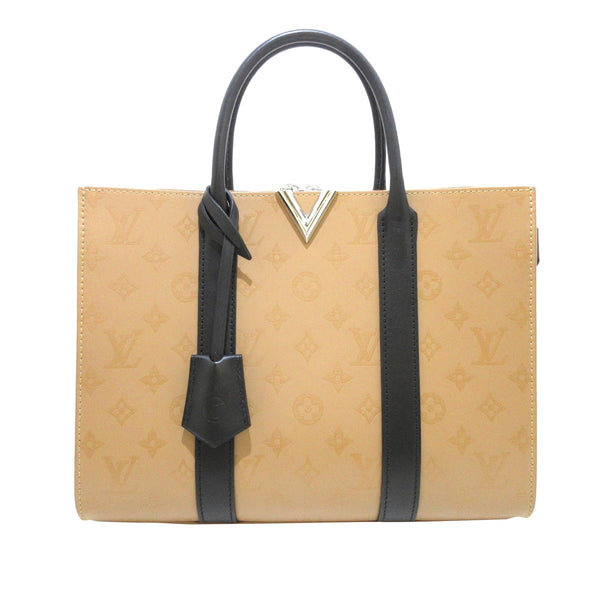 Louis Vuitton Monogram Cuir Plume Very MM Tote (SHG-lAPpQs)